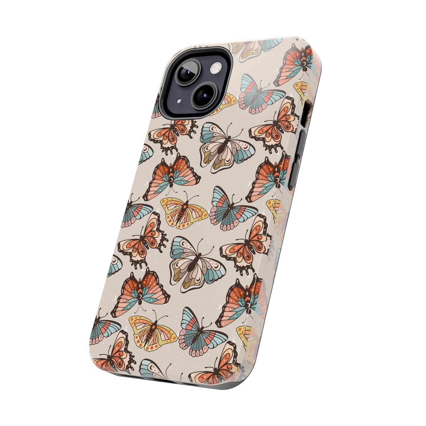 Butterfly Brown Tough Phone Cases