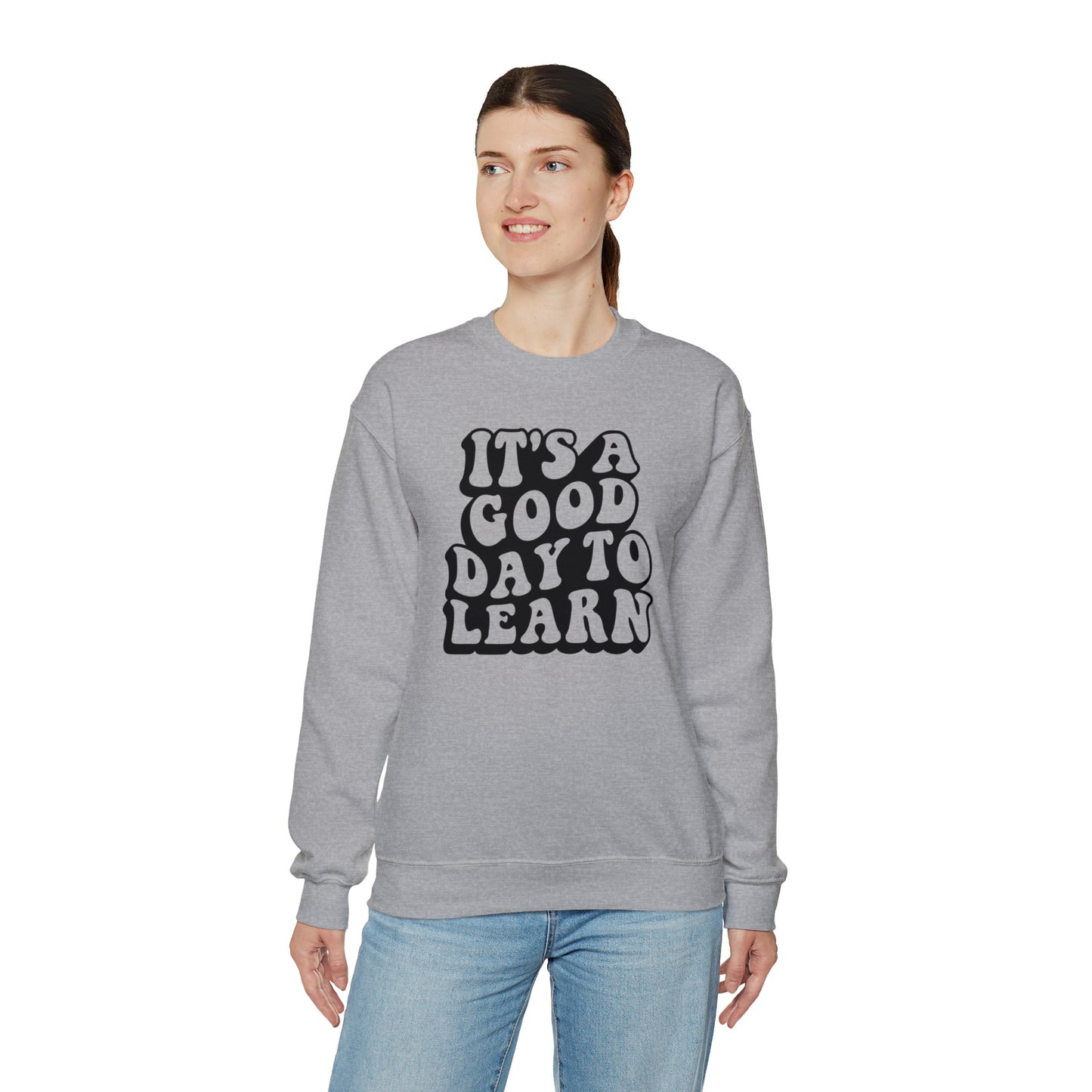 It's a Good Day to Learn Unisex Heavy Blend™ Crewneck Sweatshirt