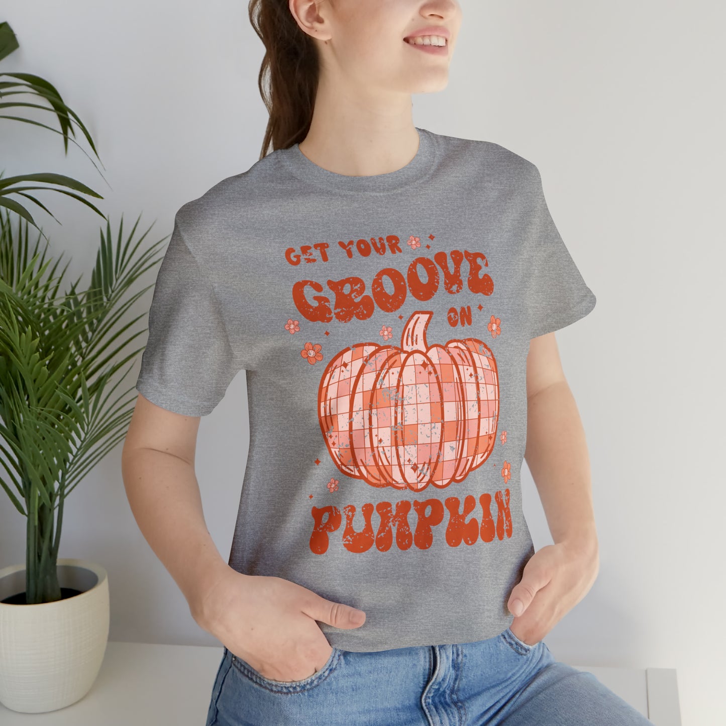 Halloween/ Fall Get Your Groove On Pumpkin  T-Shirt