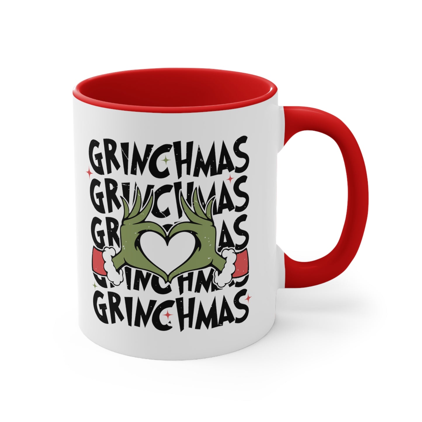 Grinchmas Christmas Mug Accent Coffee Mug, 11oz