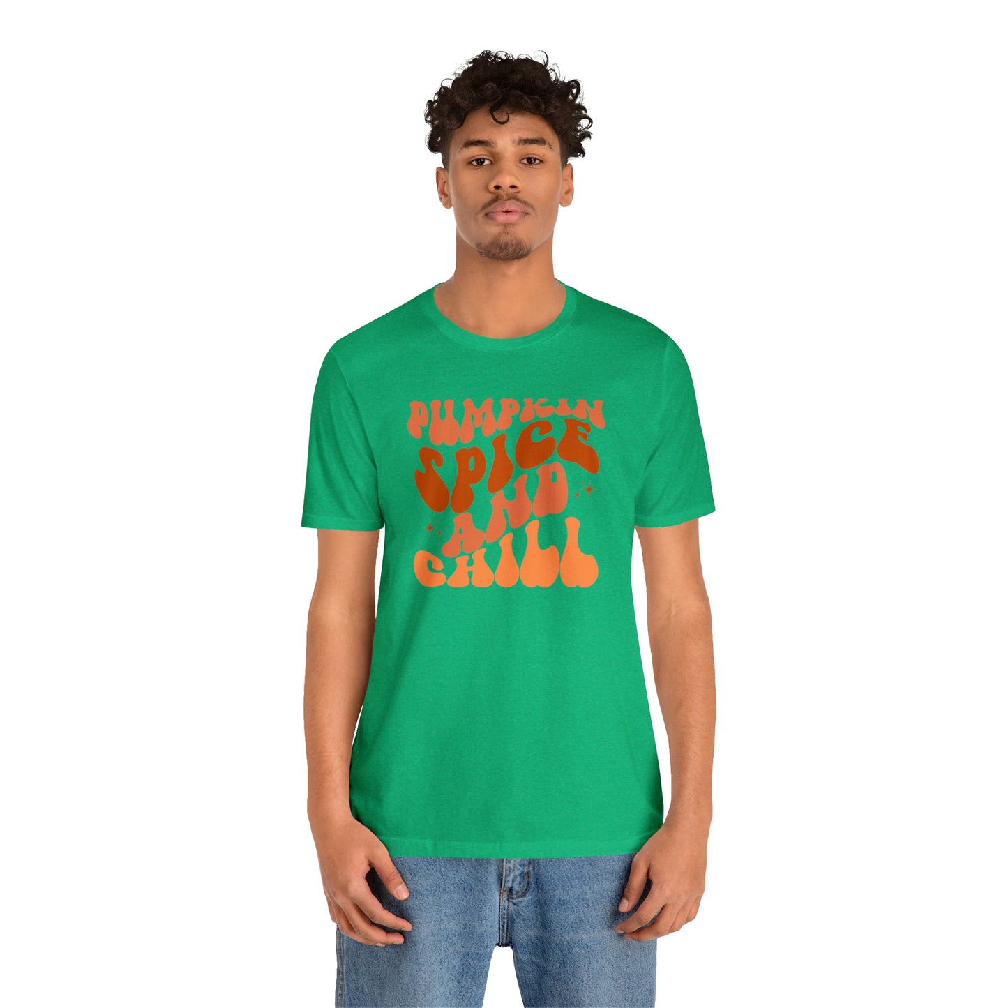 Pumpkin Spice and Chill Teacher T-Shirt