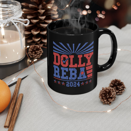 Dolly and Reba for President 2024 Coffee Mug