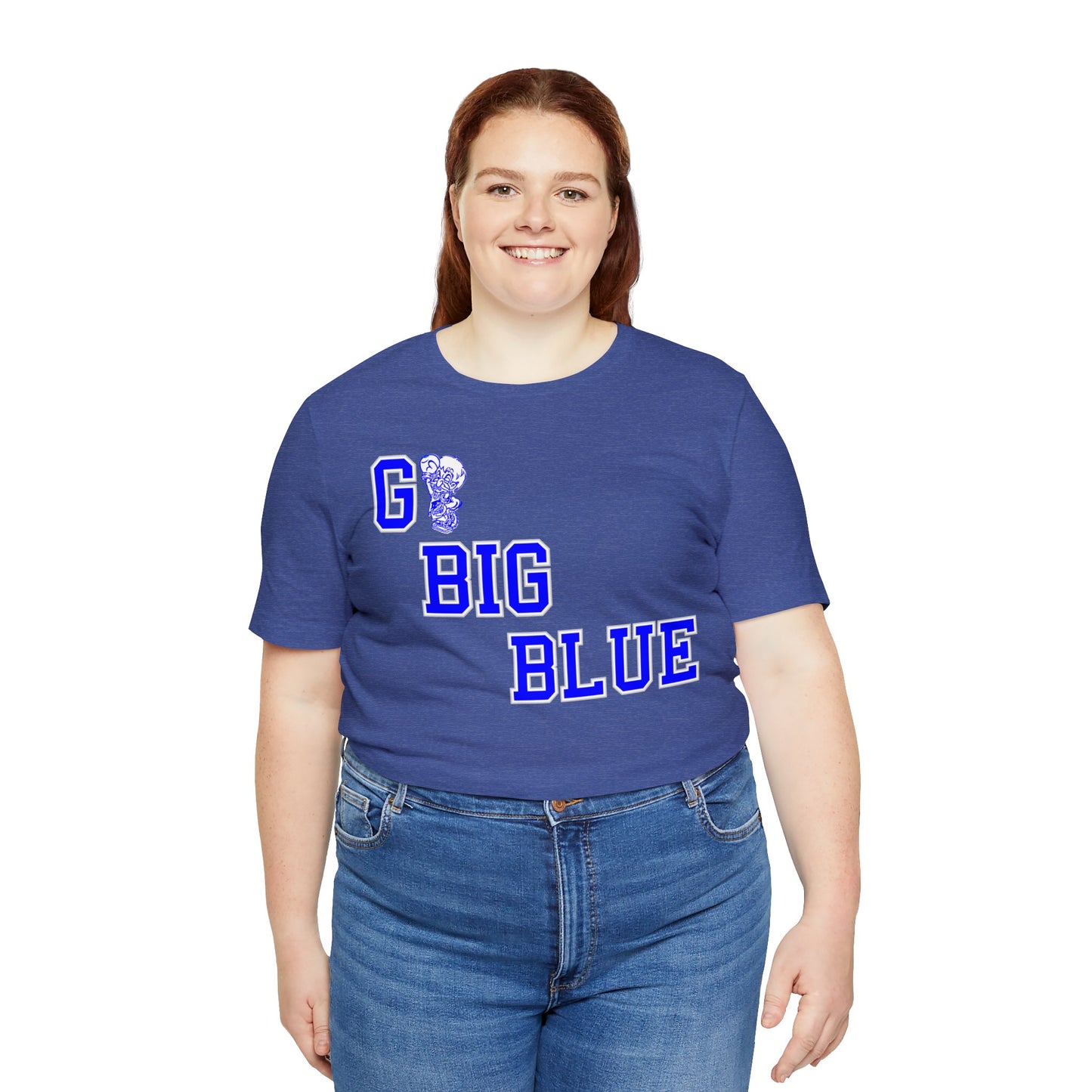 Go Big Blue Freeburg Midgets Bella Jersey Short Sleeve Tee (Unisex)