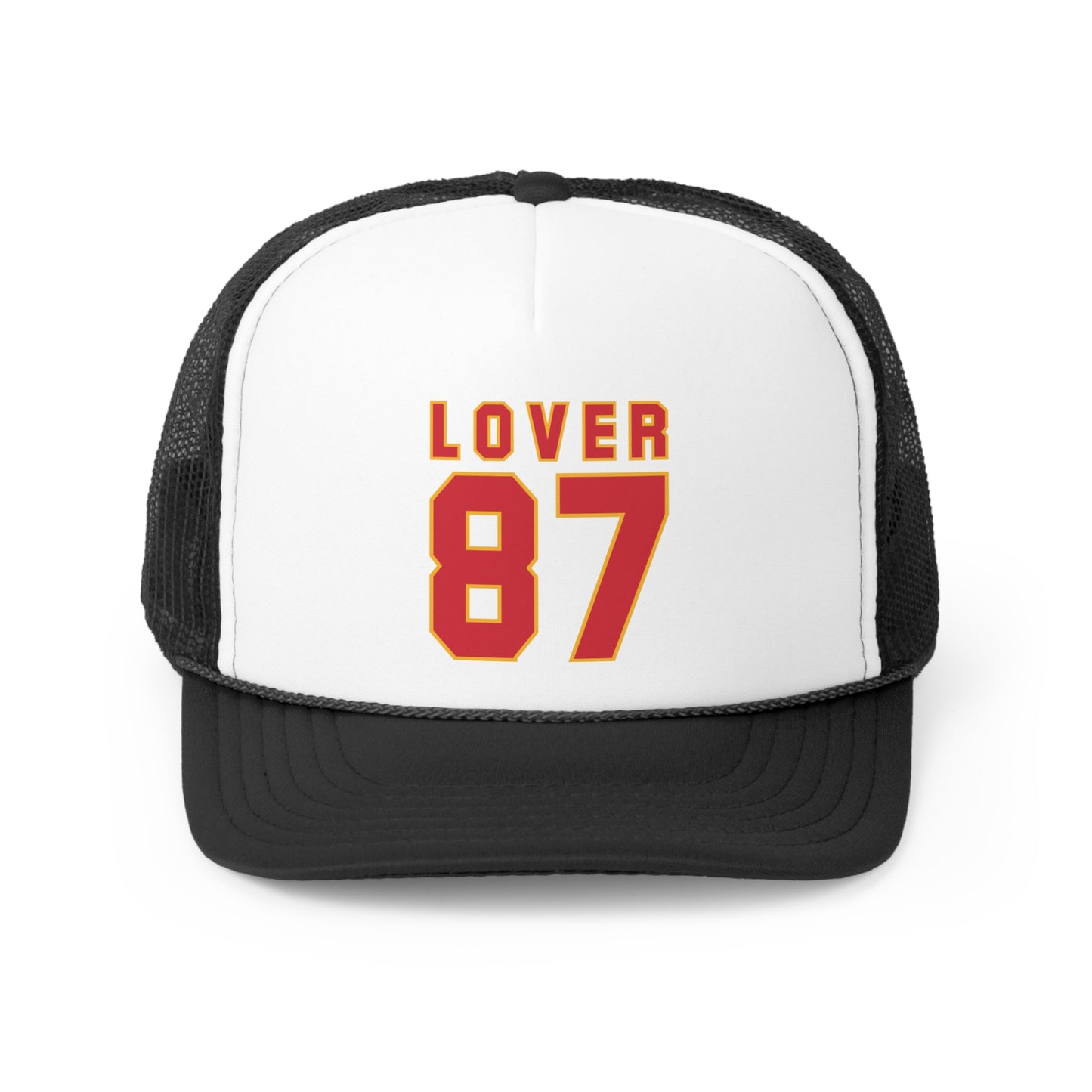 Lover 87 Swift and Kelce Tall Trucker Caps