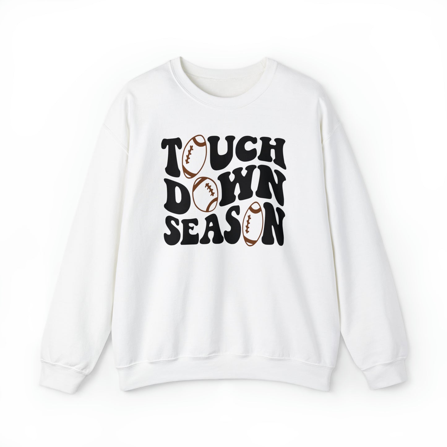 Touch Down Season Heavy Blend™ Crewneck Sweatshirt