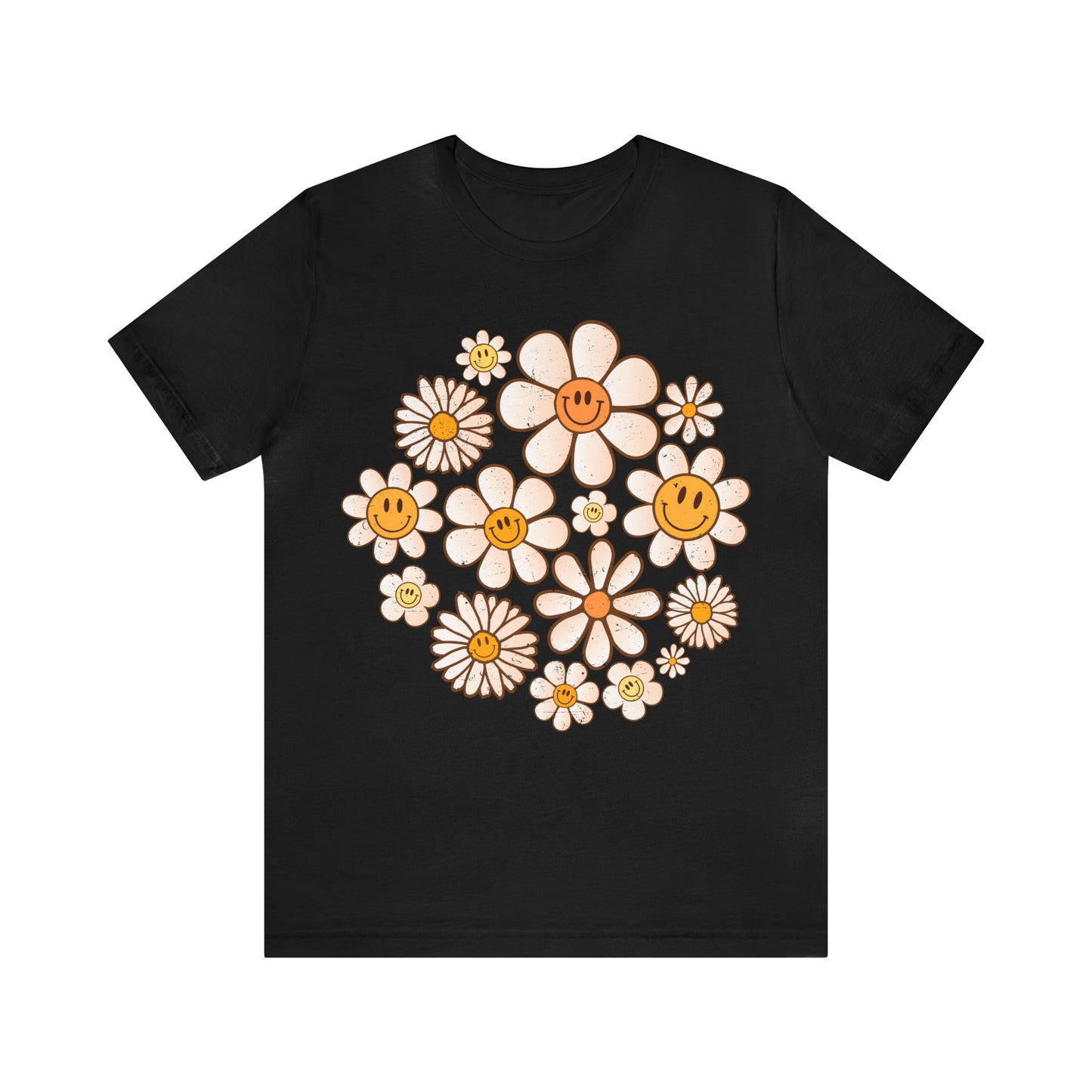 Distressed Smiling Daisies T-Shirt