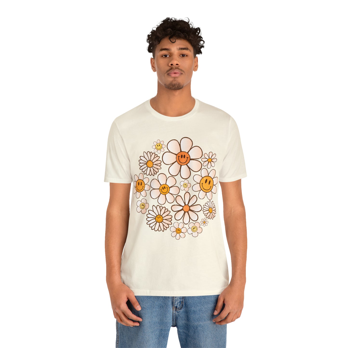 Distressed Smiling Daisies T-Shirt