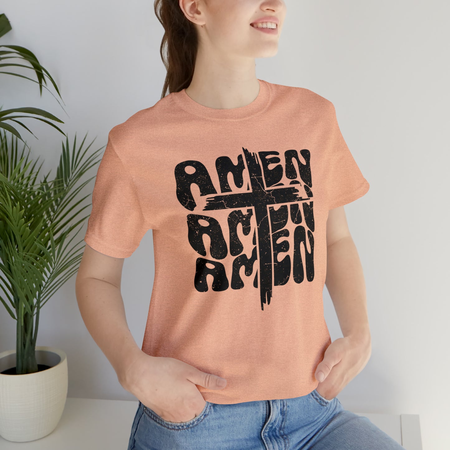 Amen Amen Amen with Cross T-Shirt