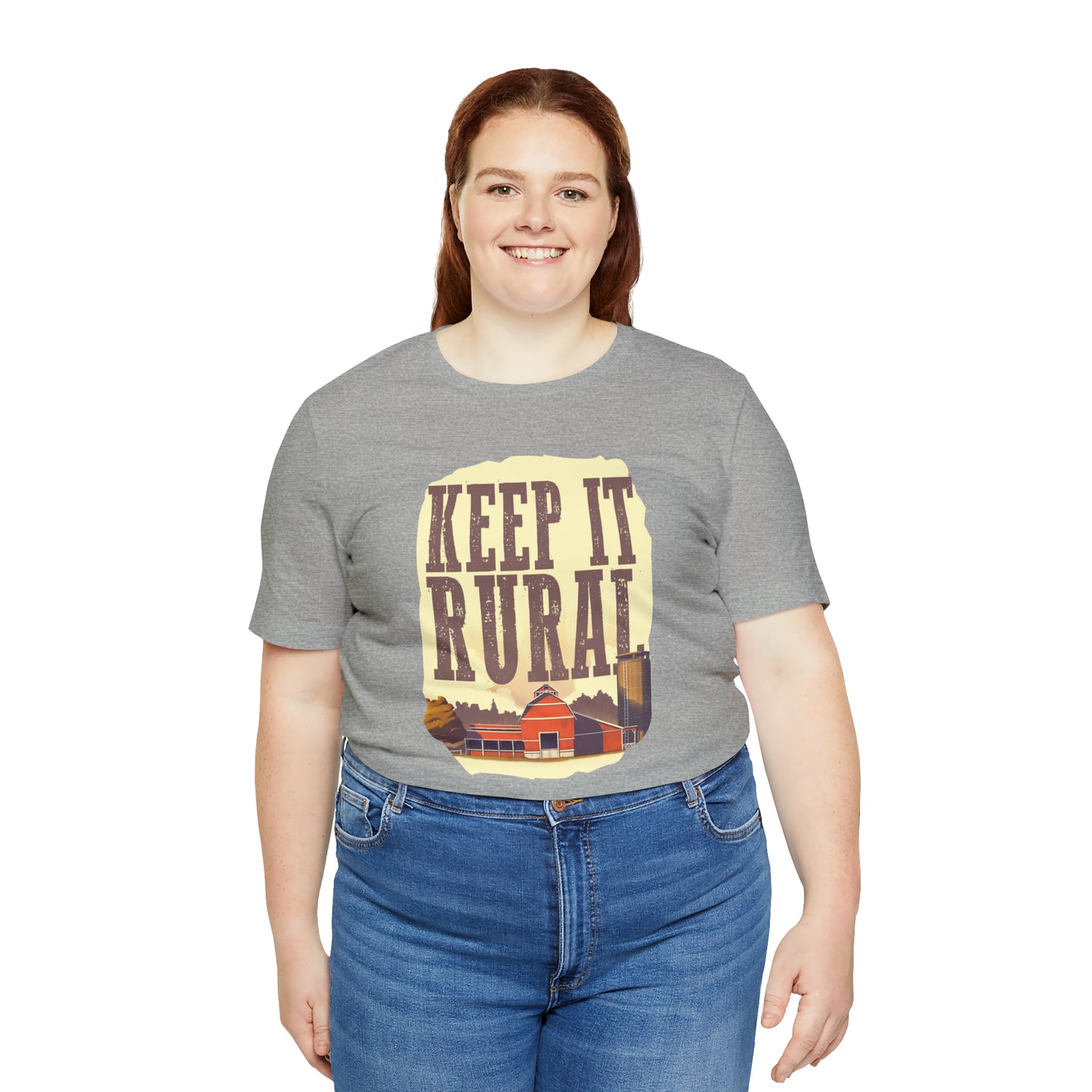 "Keep It Rural" Unisex Jersey Short Sleeve Tee