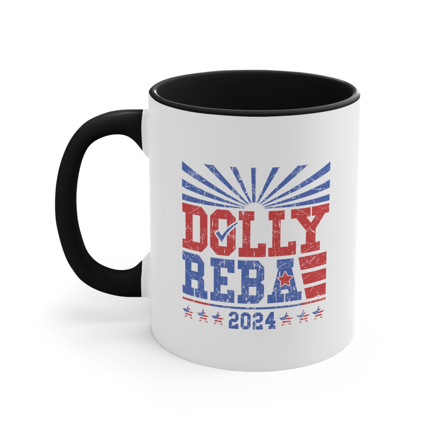 Dolly and Reba for President 2024 Coffee Mug, 11oz