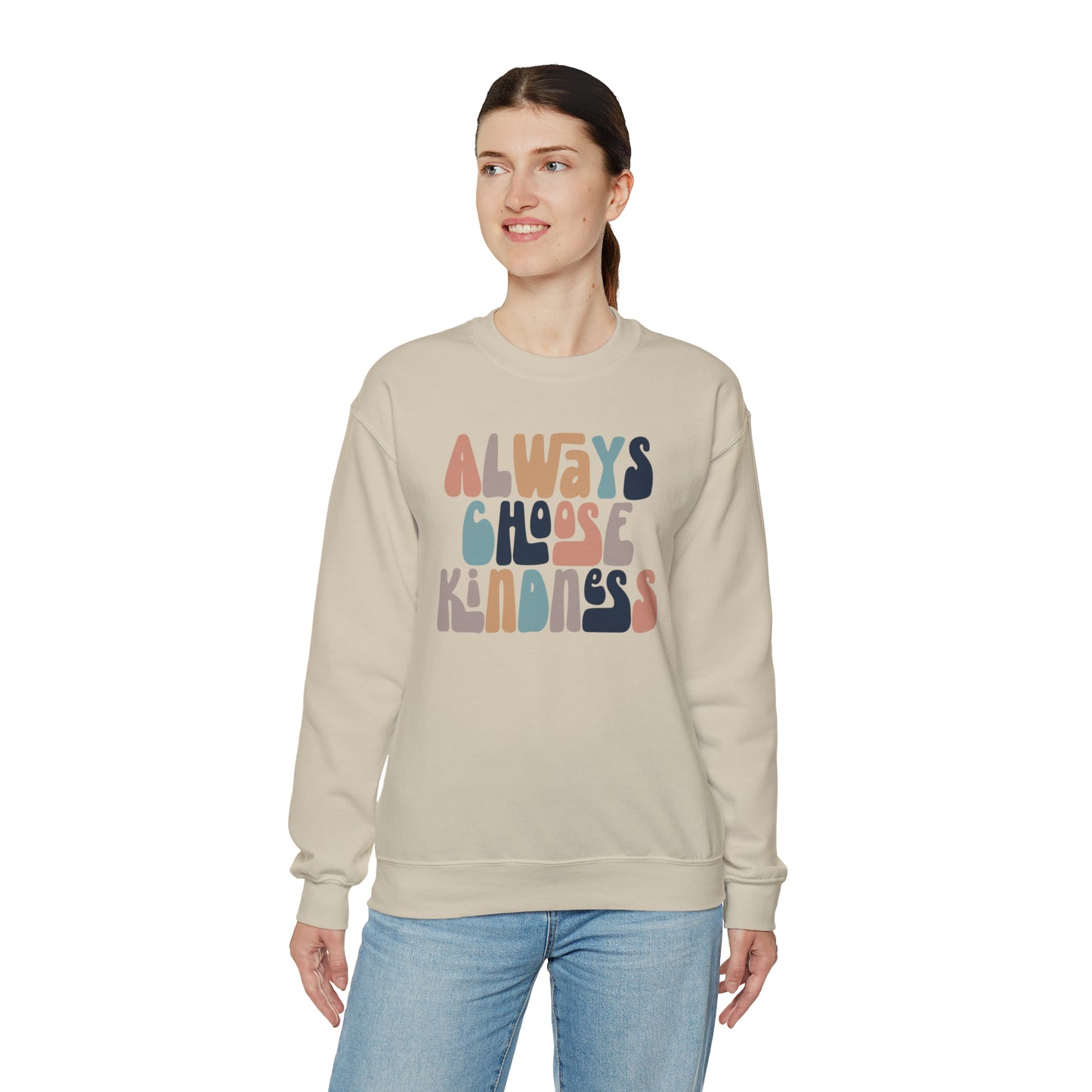 Always Choose Kindness Heavy Blend™ Crewneck Sweatshirt