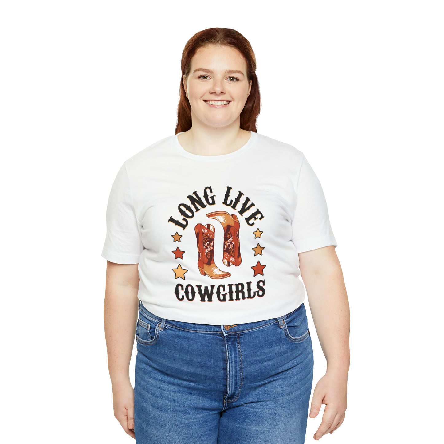 "Long Live Cowgirls" Unisex Jersey Short Sleeve Tee