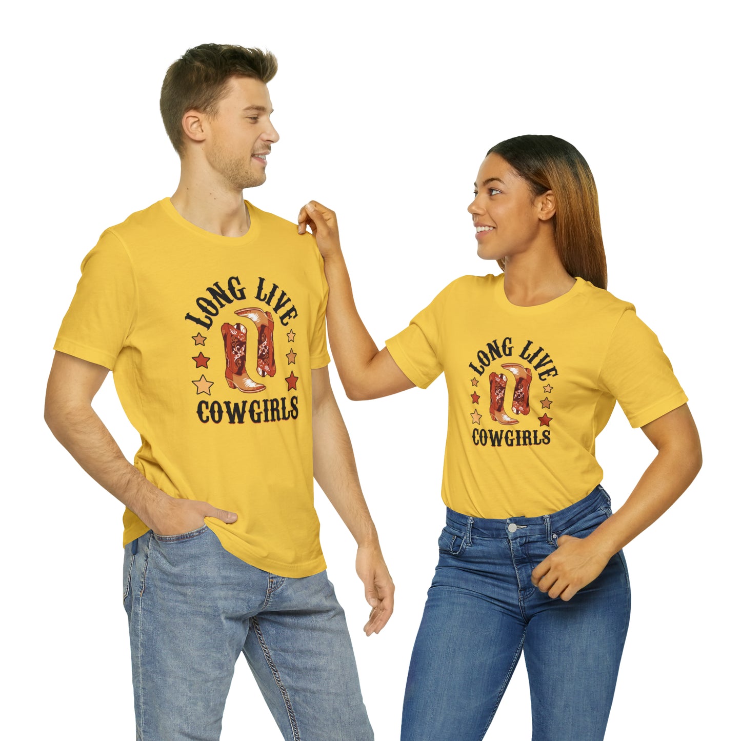 "Long Live Cowgirls" Unisex Jersey Short Sleeve Tee