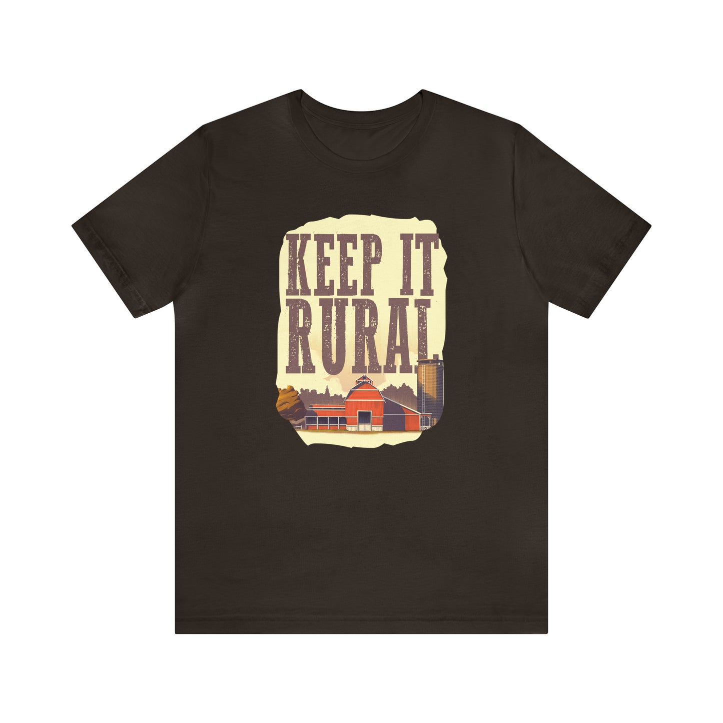 "Keep It Rural" Unisex Jersey Short Sleeve Tee