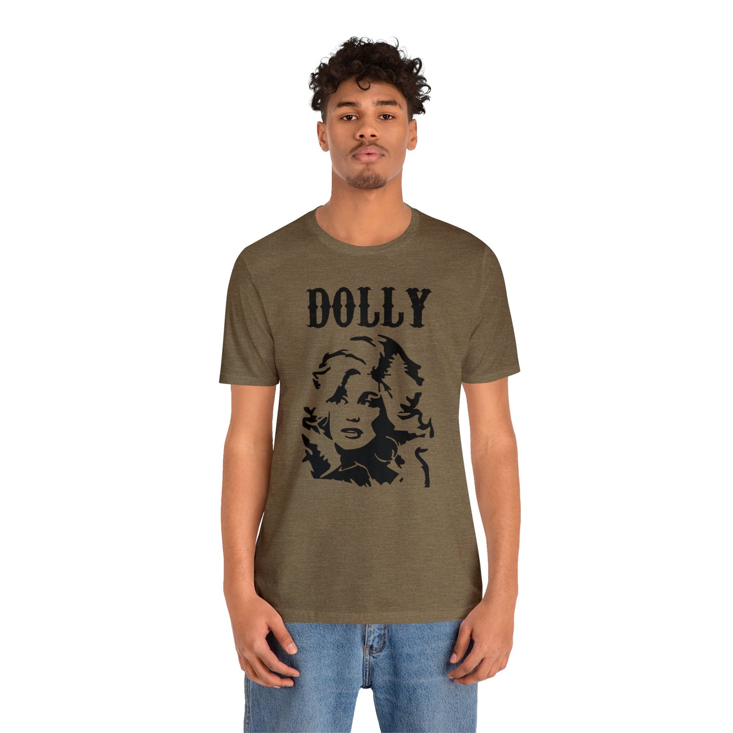 Dolly Portrait Bella Jersey Short Sleeve Tee (Unisex)