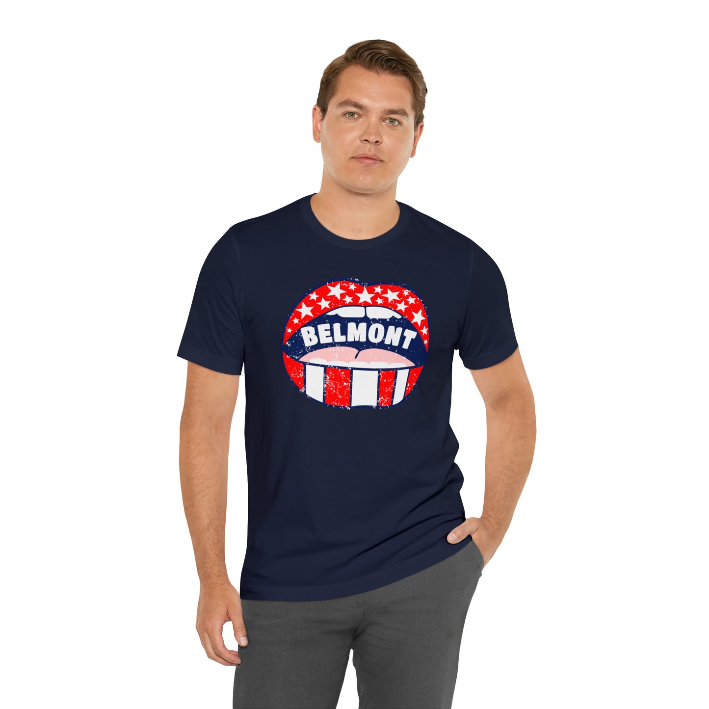 Belmont University Lips T-Shirt