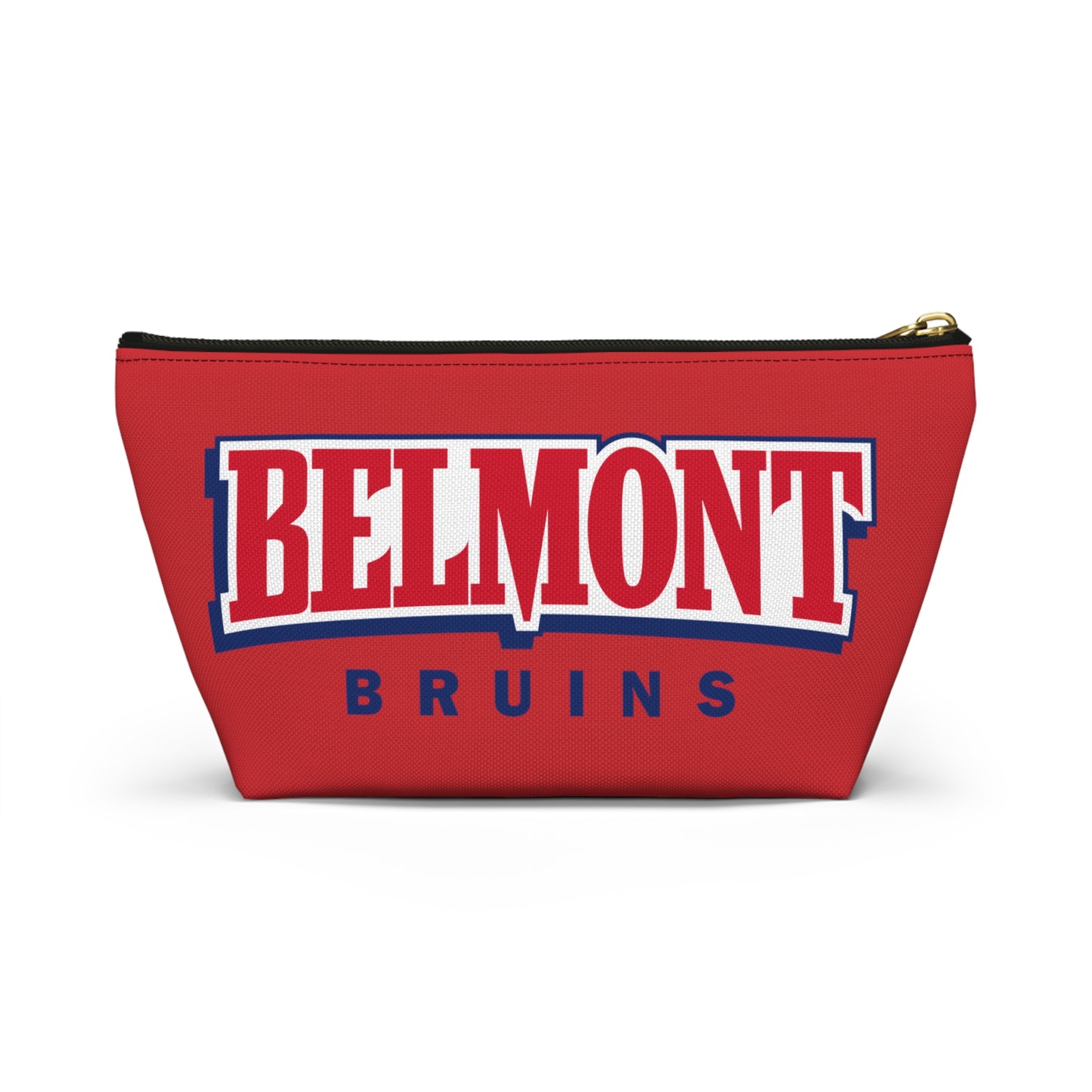 Belmont Bruins Logo Accessory Pouch w T-bottom