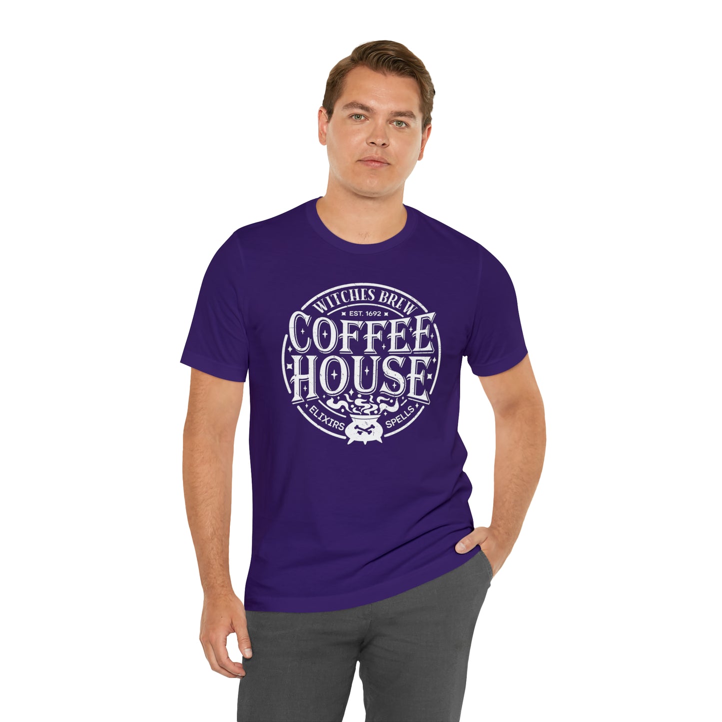 Halloween Witches Brew Coffee House T-Shirt