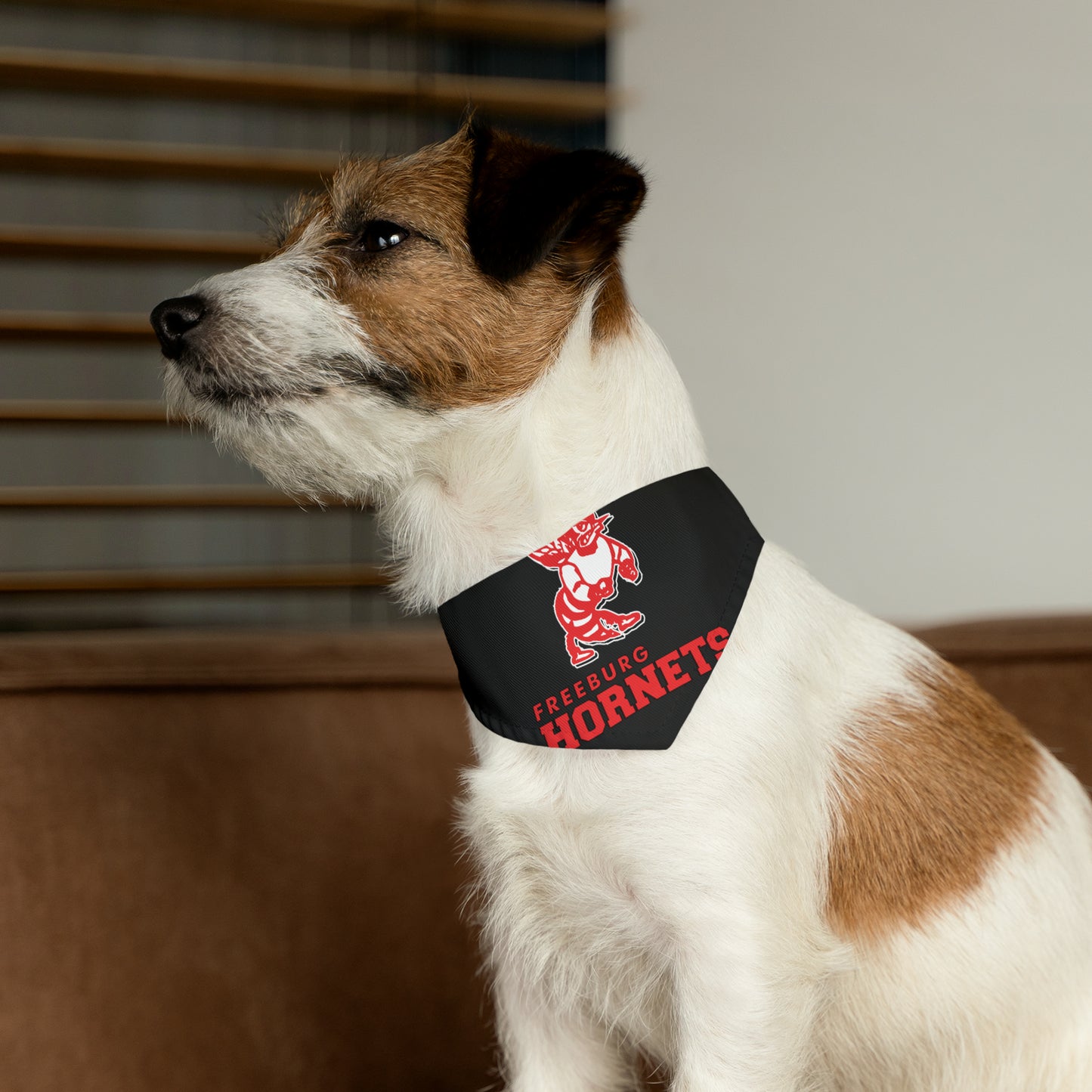 Freeburg Hornets Pet Bandana Collar