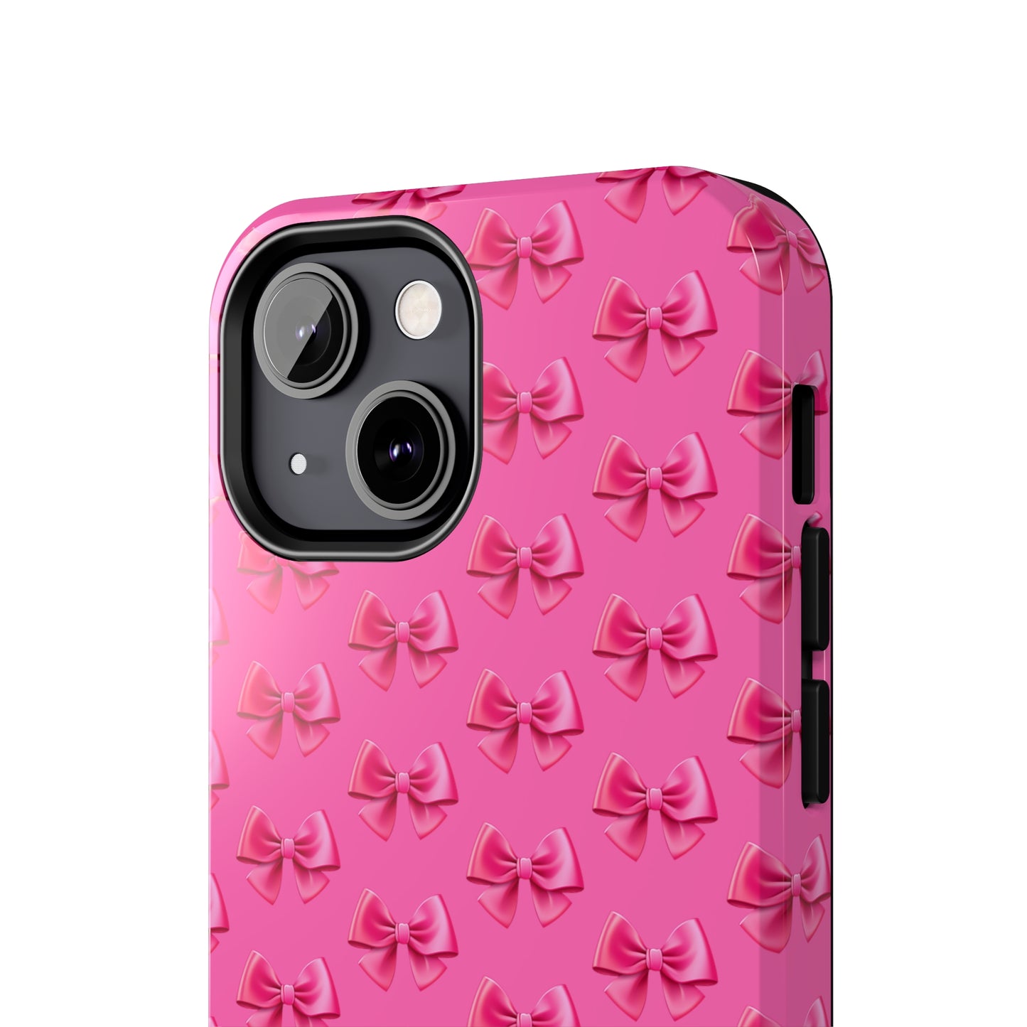 Barbie Pink Bows Themed Tough Phone Cases