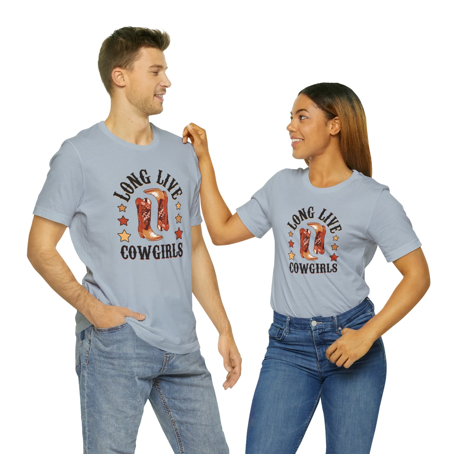 "Long Live Cowgirls" Unisex Jersey Short Sleeve Tee