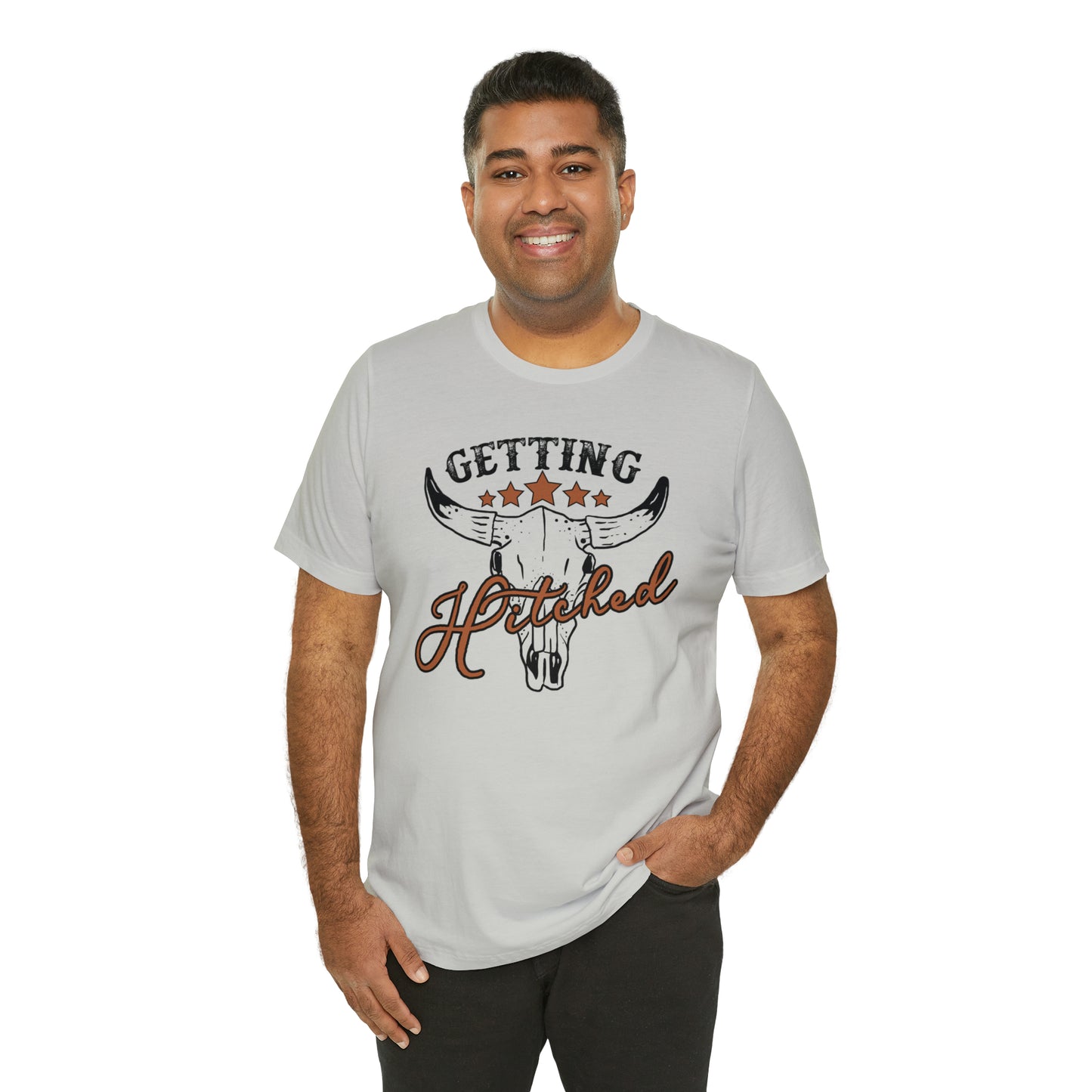 Vintage Getting Hitched Bride T-Shirt