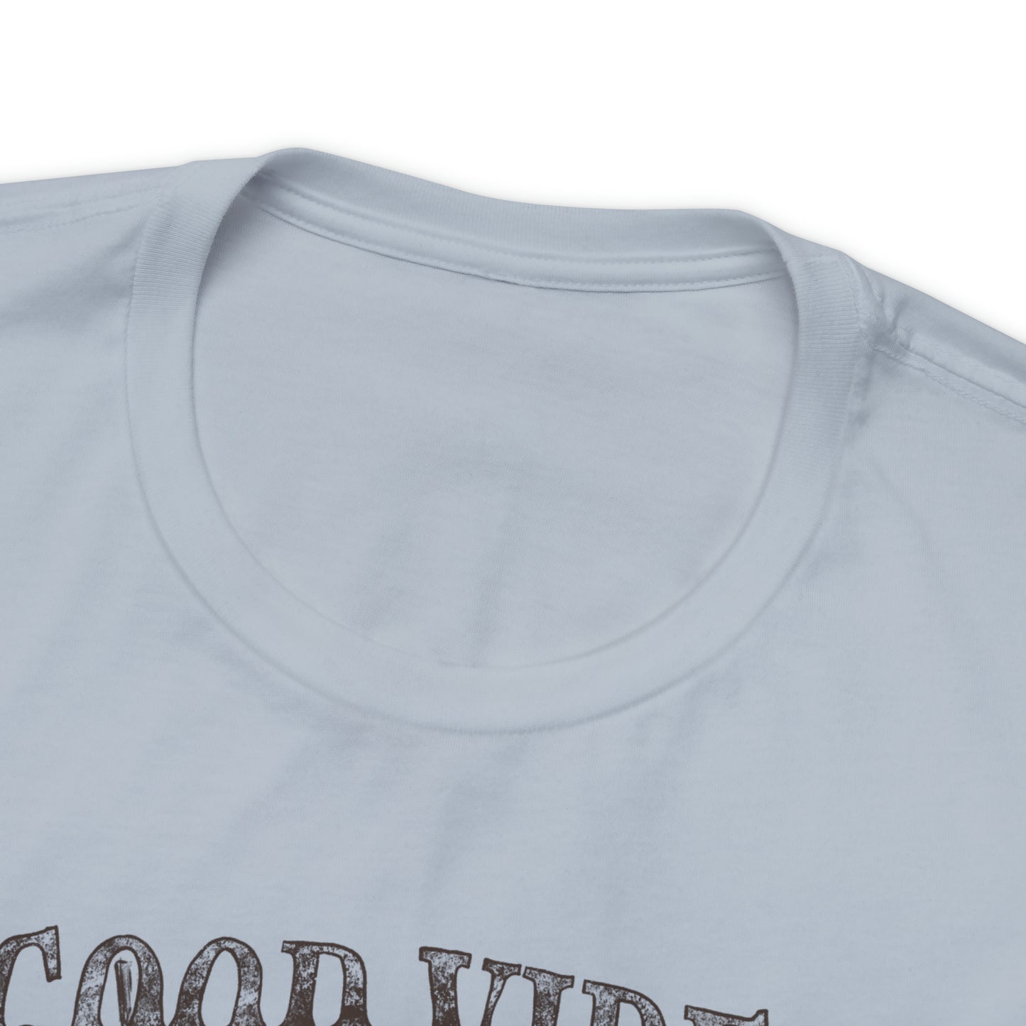 Vintage Good Vibes and Tractors Unisex Jersey Short Sleeve Tee