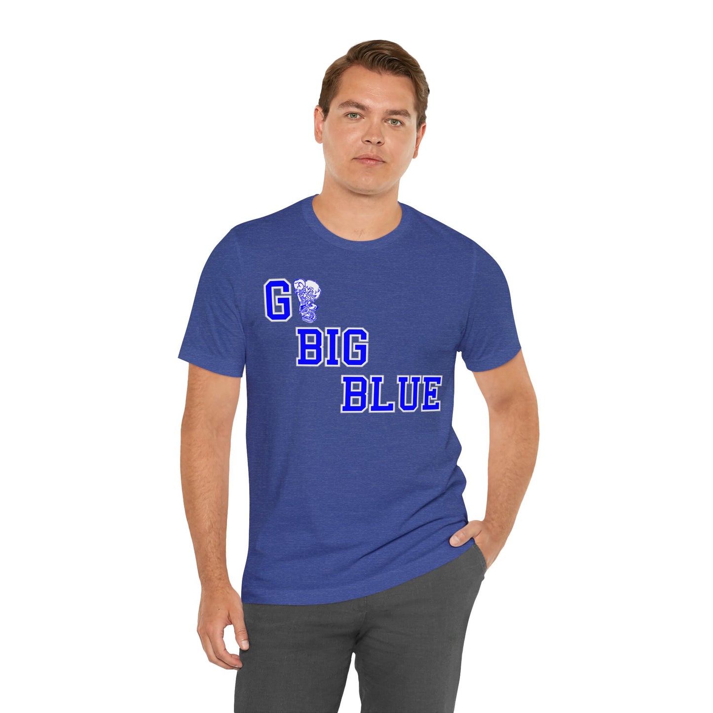 Go Big Blue Freeburg Midgets Bella Jersey Short Sleeve Tee (Unisex)