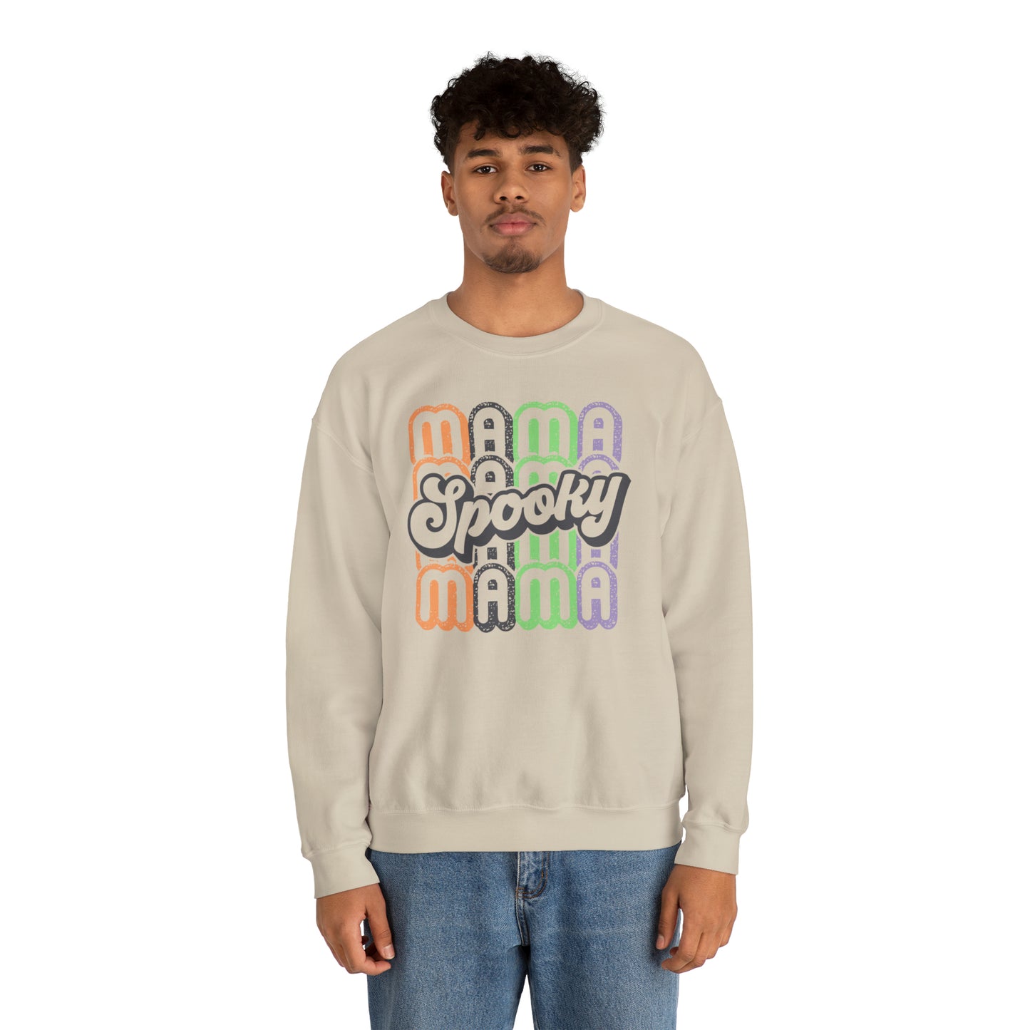 Spooky Mama Unisex Heavy Blend™ Crewneck Sweatshirt