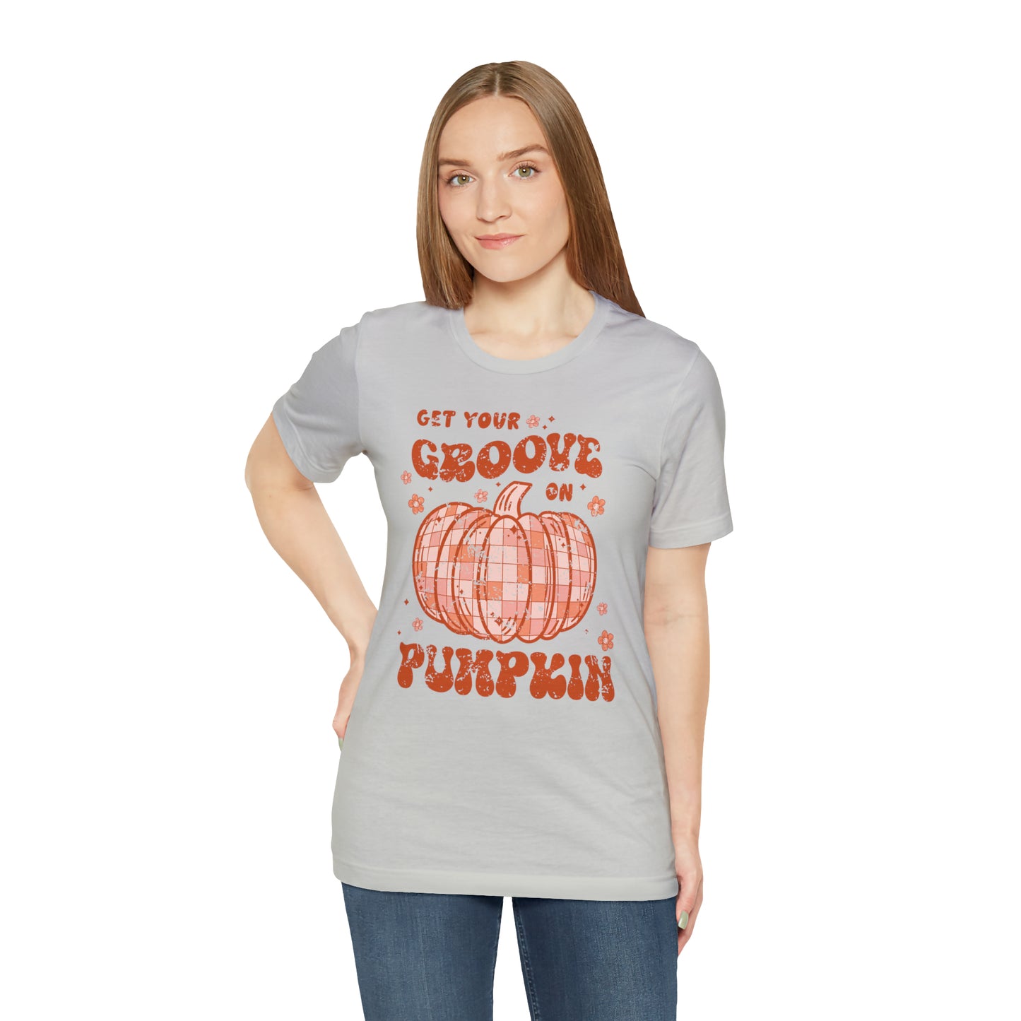 Halloween/ Fall Get Your Groove On Pumpkin  T-Shirt