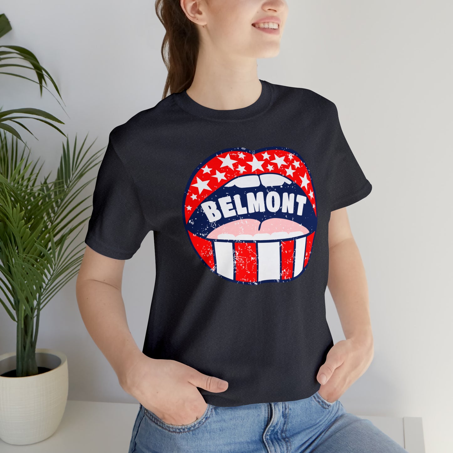 Belmont University Lips T-Shirt