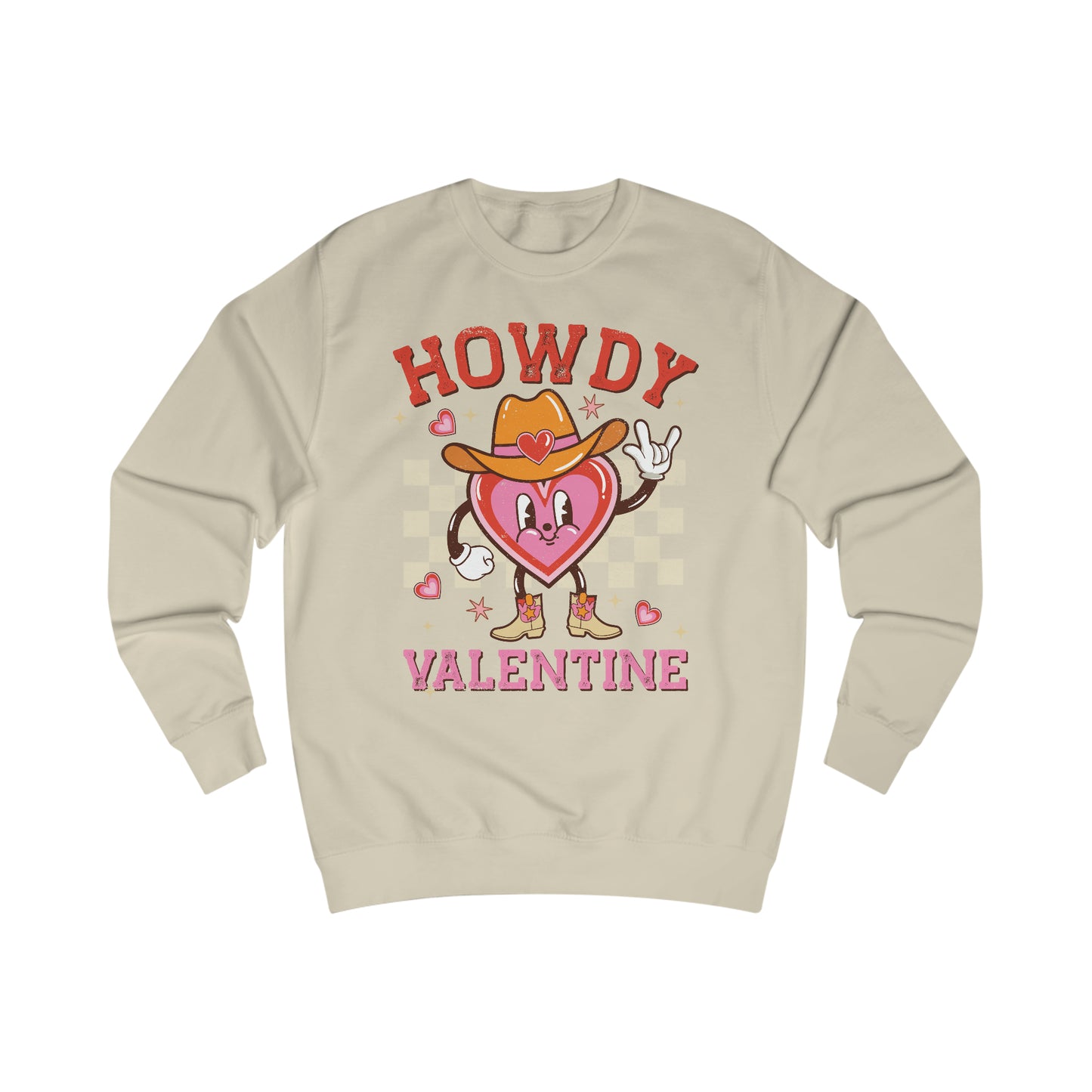 Howdy Valentine Unisex Heavy Blend™ Crewneck Sweatshirt