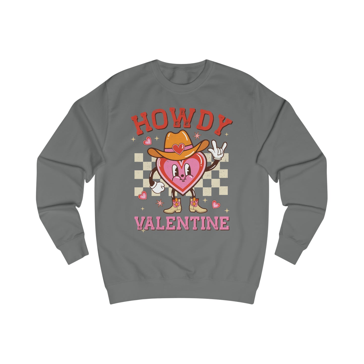 Howdy Valentine Unisex Heavy Blend™ Crewneck Sweatshirt