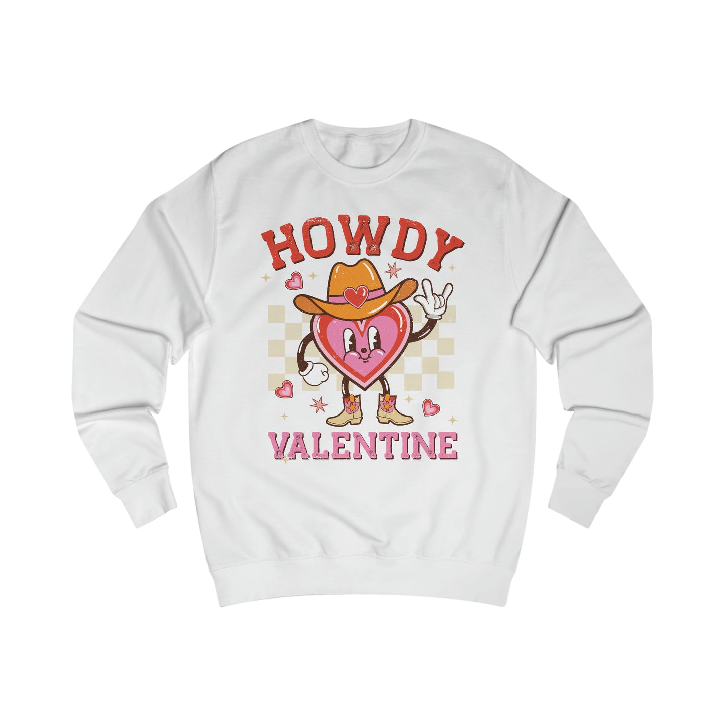 Howdy Valentine Unisex Heavy Blend™ Crewneck Sweatshirt