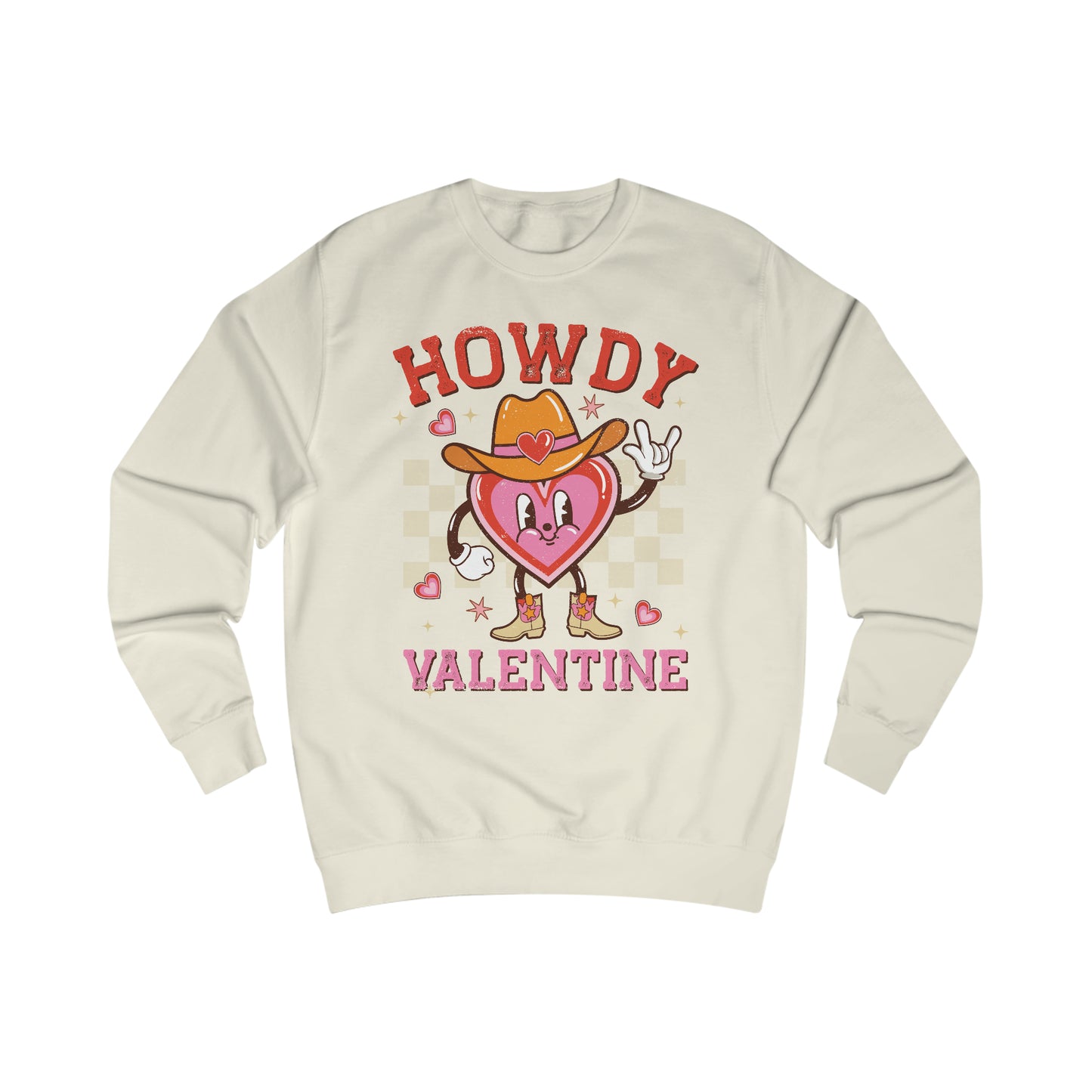 Howdy Valentine Unisex Heavy Blend™ Crewneck Sweatshirt