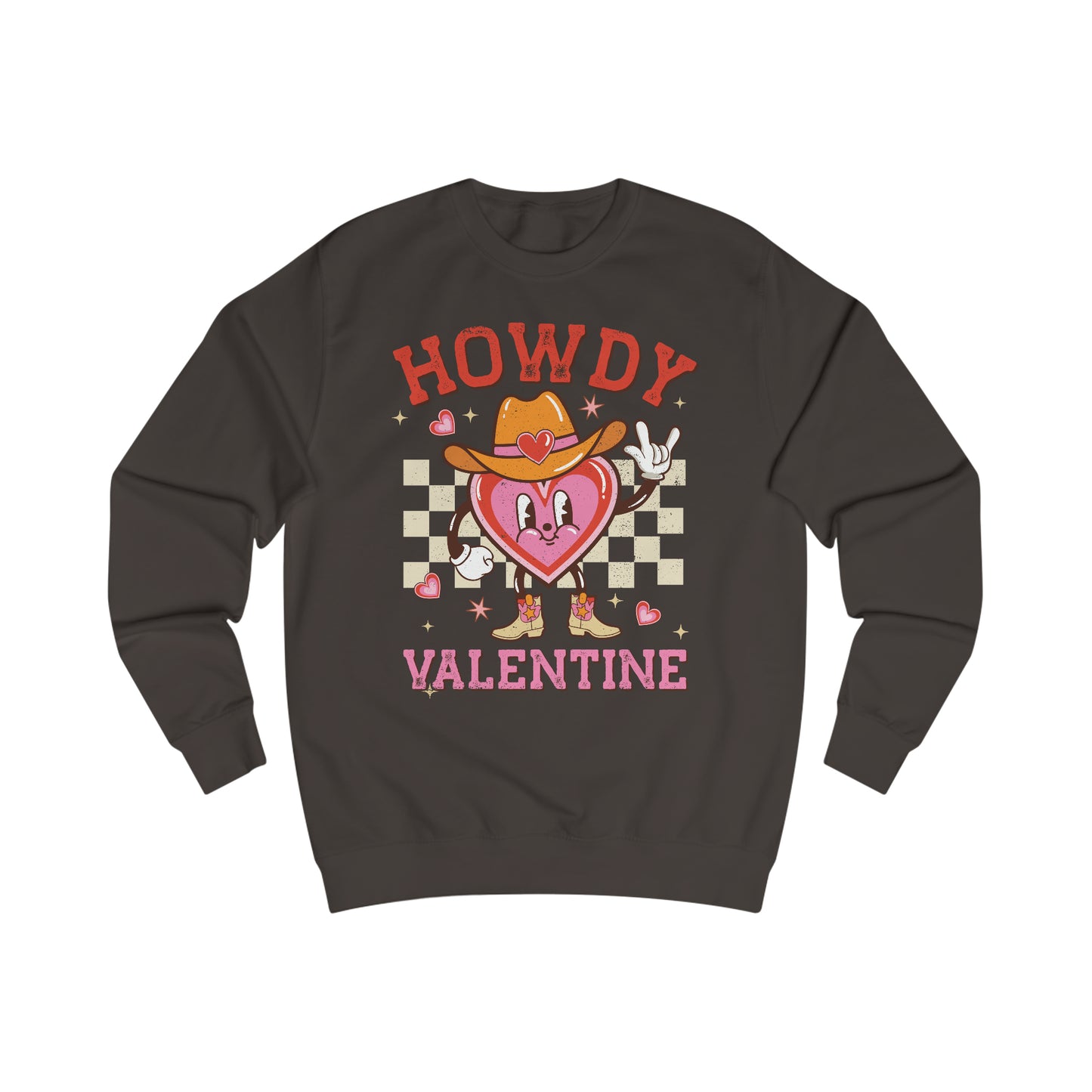 Howdy Valentine Unisex Heavy Blend™ Crewneck Sweatshirt