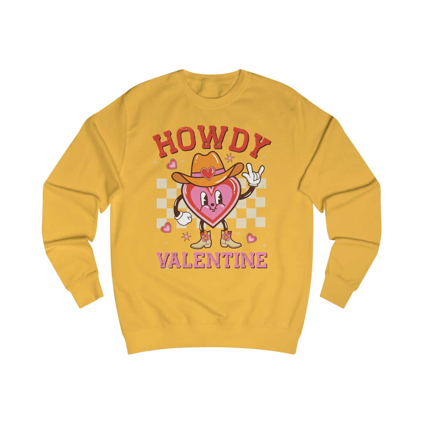 Howdy Valentine Unisex Heavy Blend™ Crewneck Sweatshirt