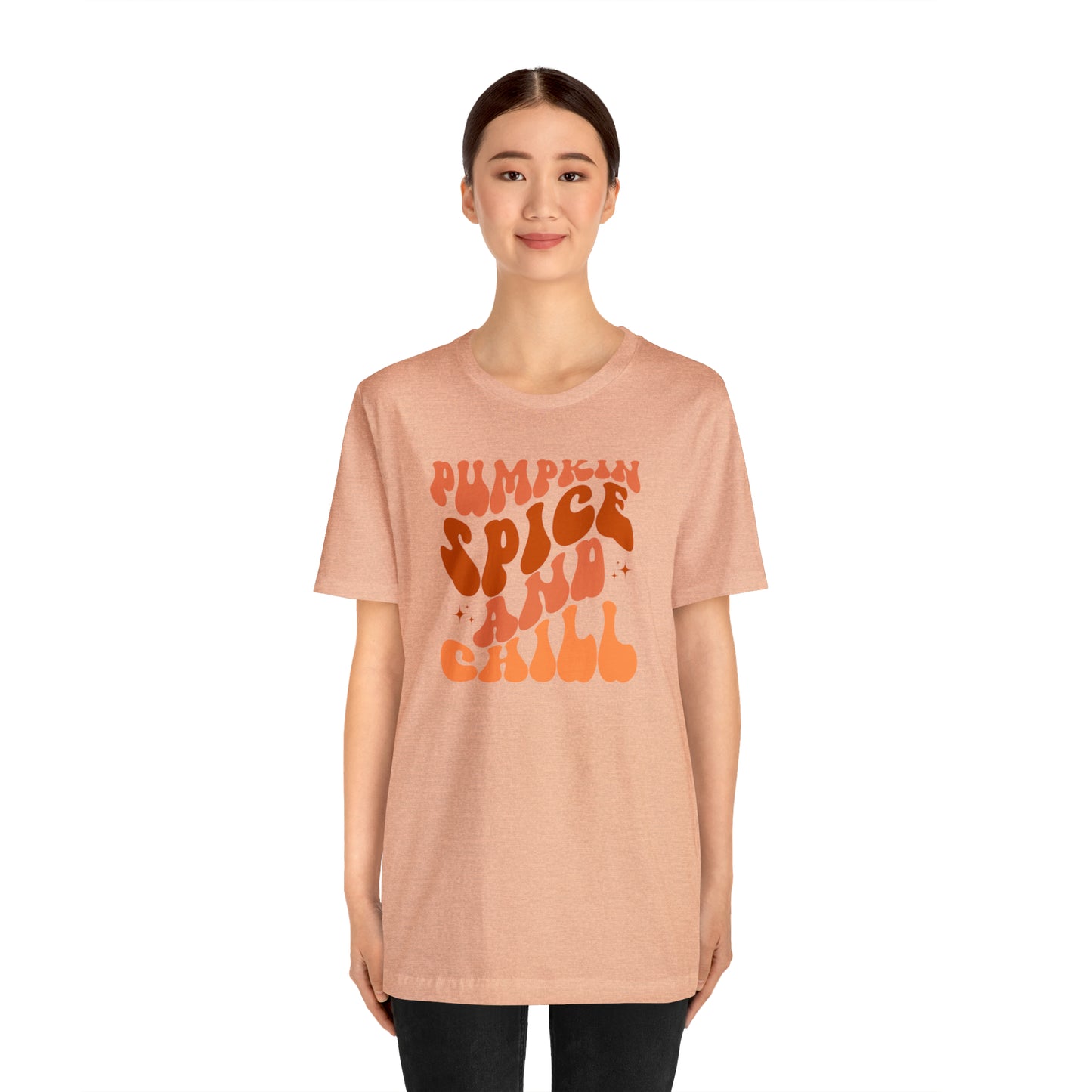 Pumpkin Spice and Chill Teacher T-Shirt