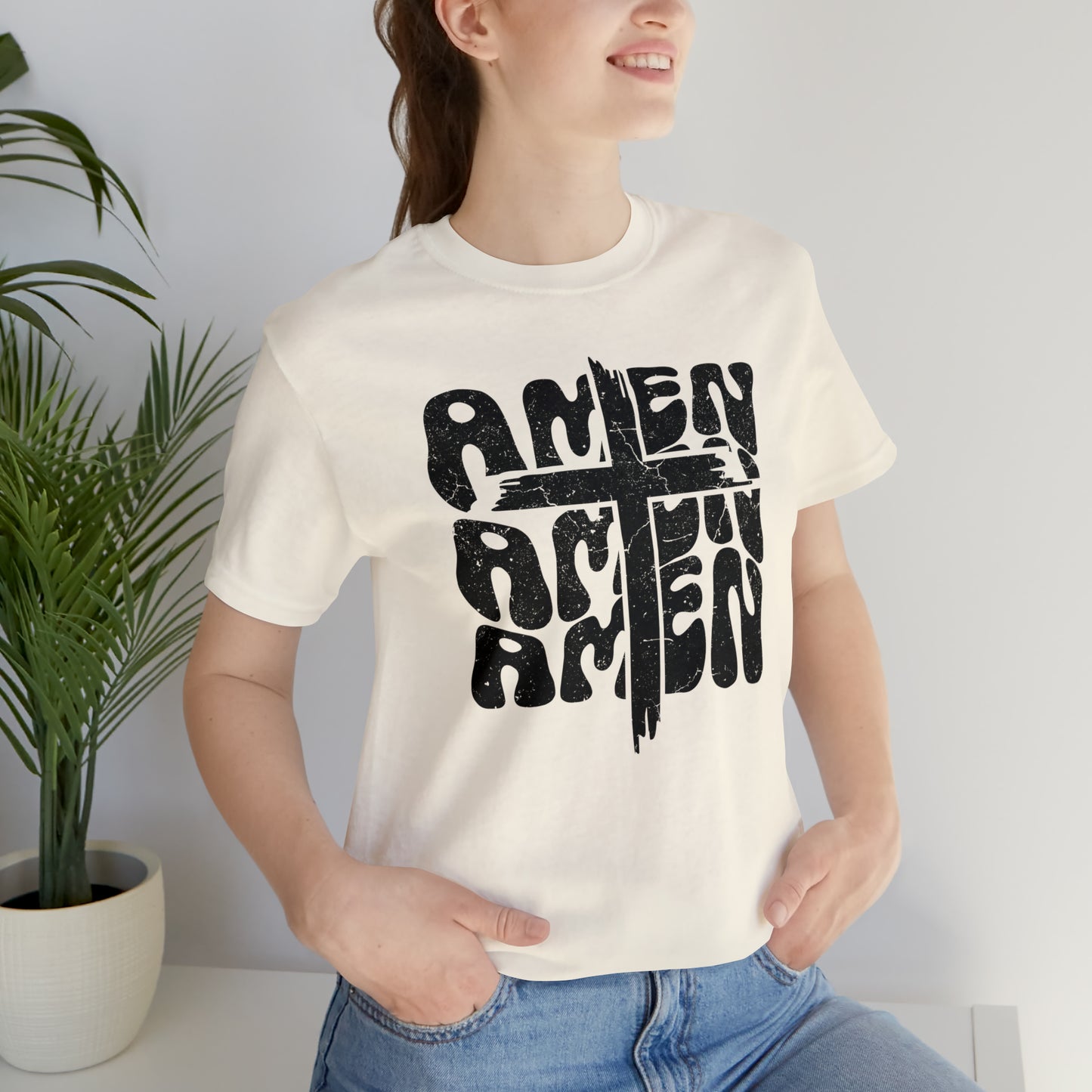 Amen Amen Amen with Cross T-Shirt