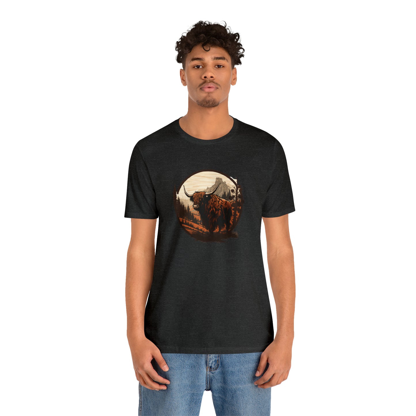 "Vintage Buffalo" Unisex Jersey Short Sleeve Tee