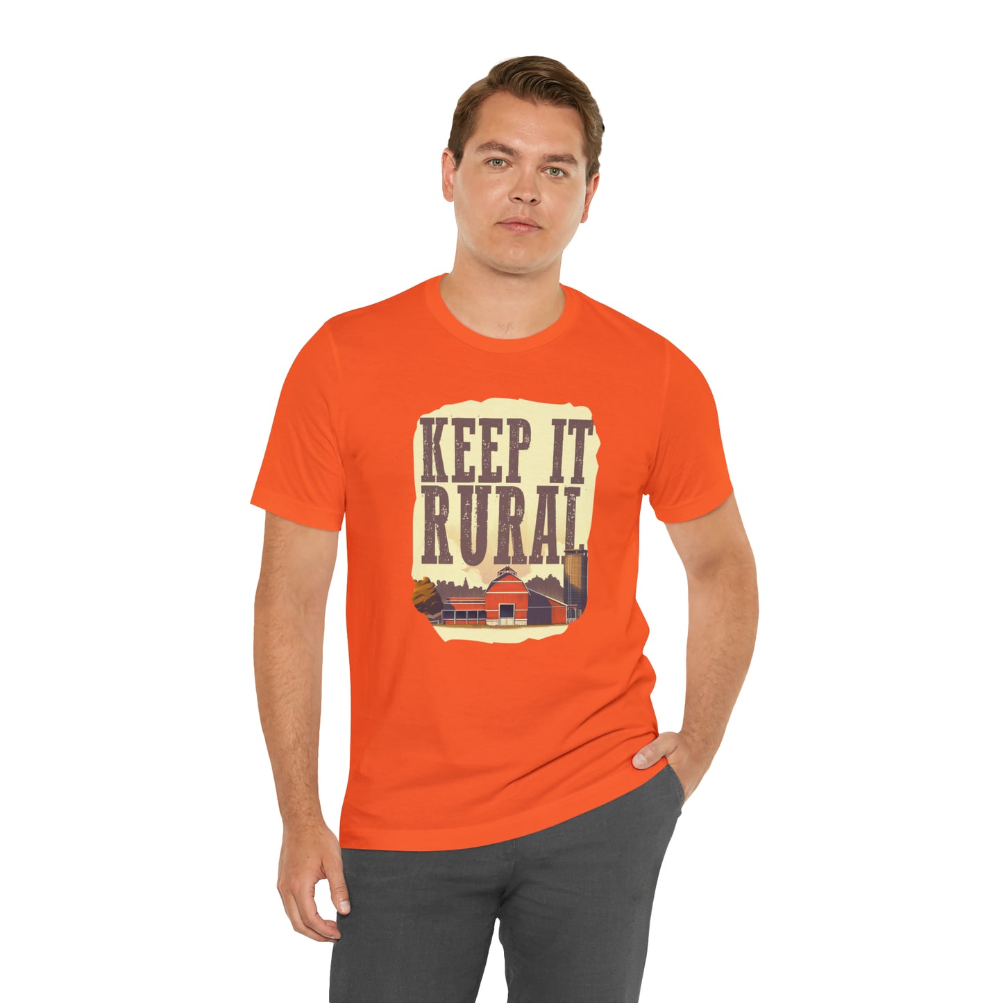 "Keep It Rural" Unisex Jersey Short Sleeve Tee