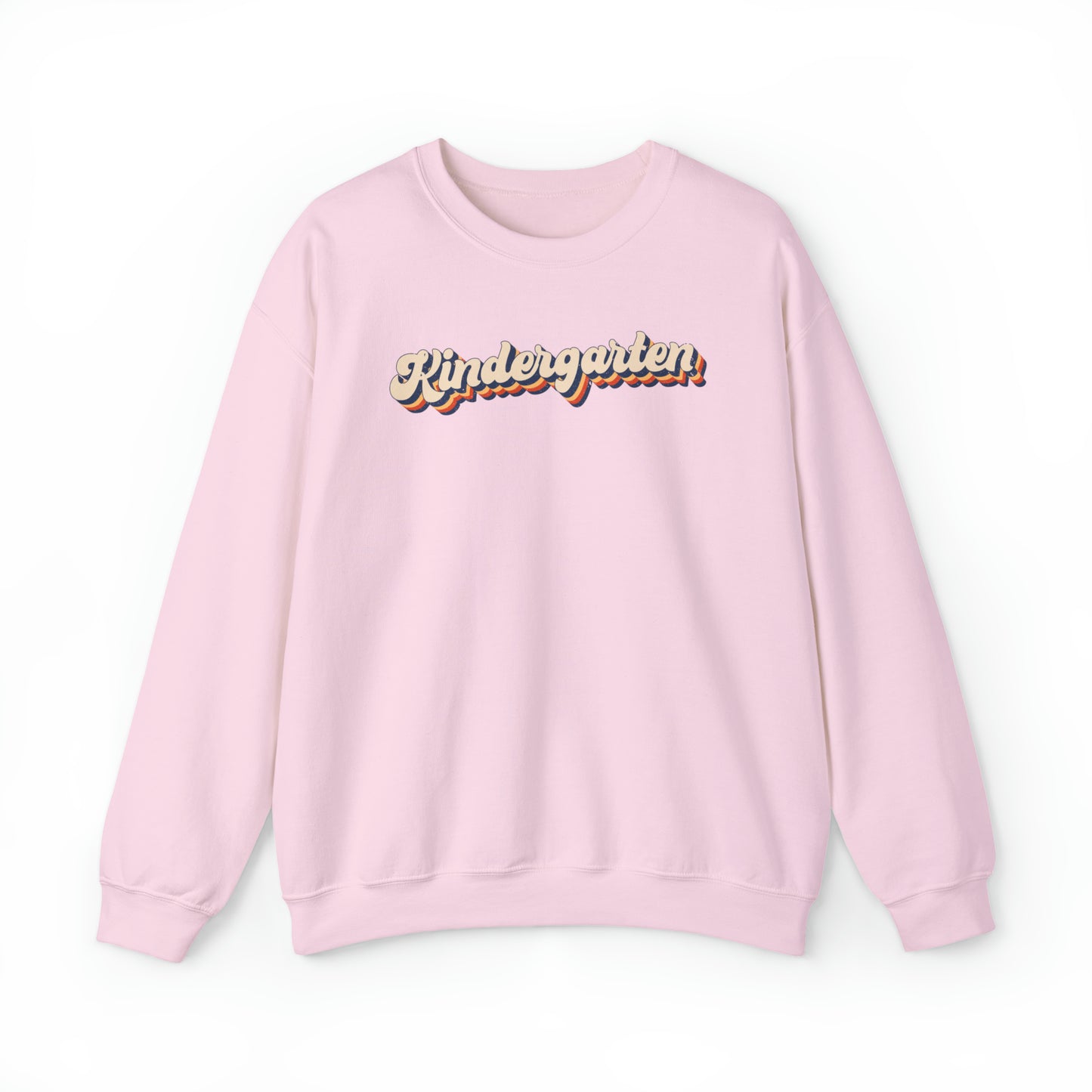 Retro Kindergarten Unisex Heavy Blend™ Crewneck Sweatshirt