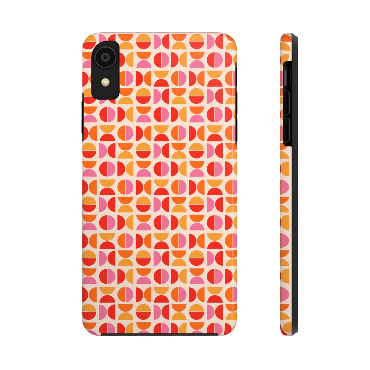 Retro Circle Tough Phone Cases