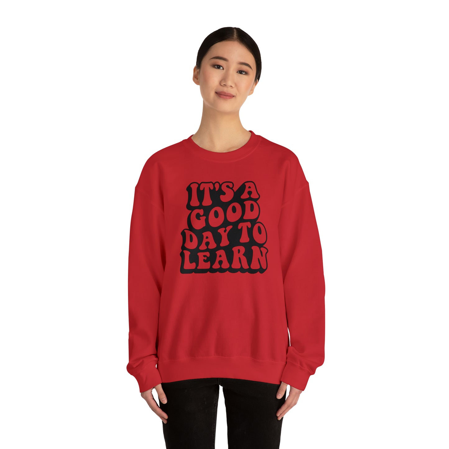 It's a Good Day to Learn Unisex Heavy Blend™ Crewneck Sweatshirt