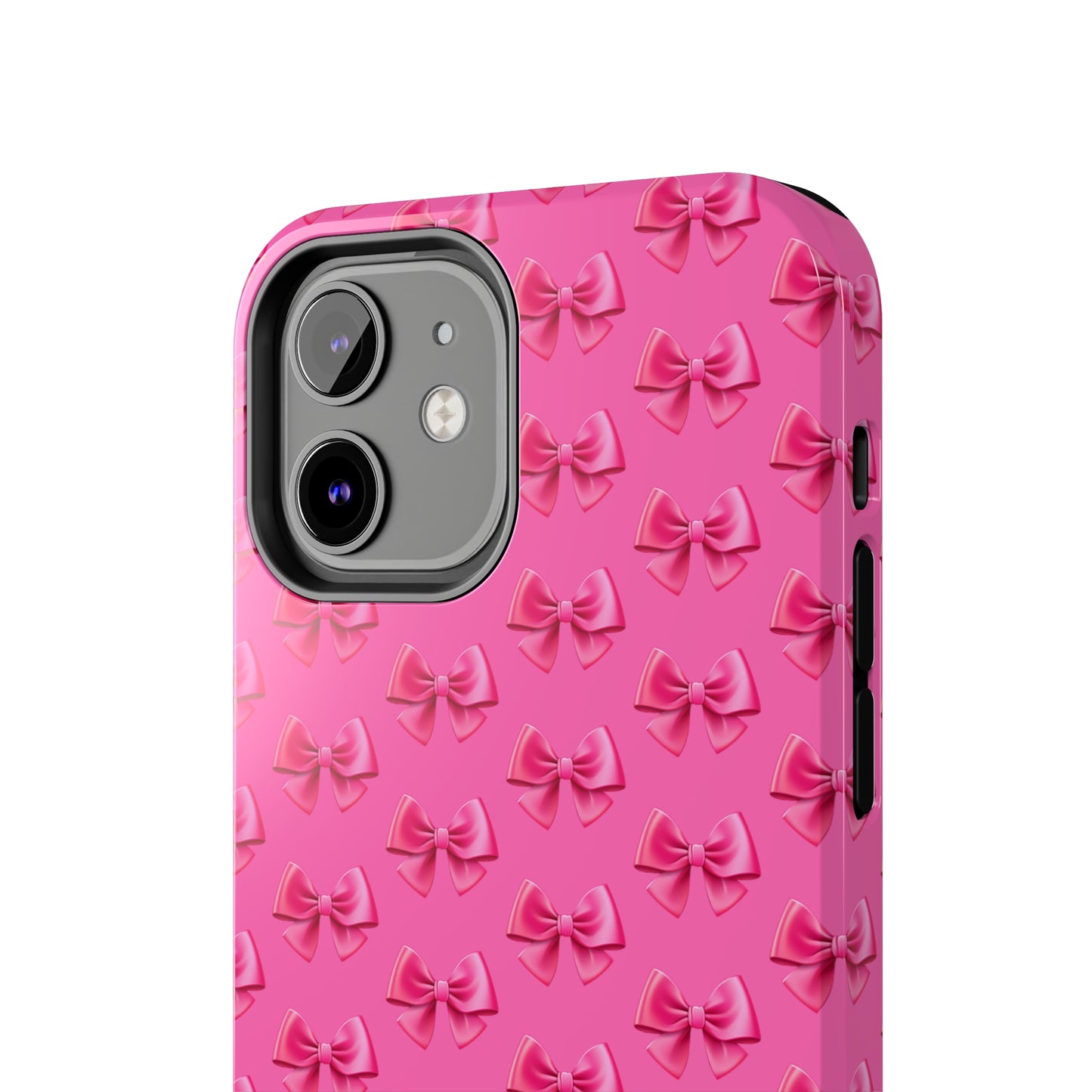 Barbie Pink Bows Themed Tough Phone Cases