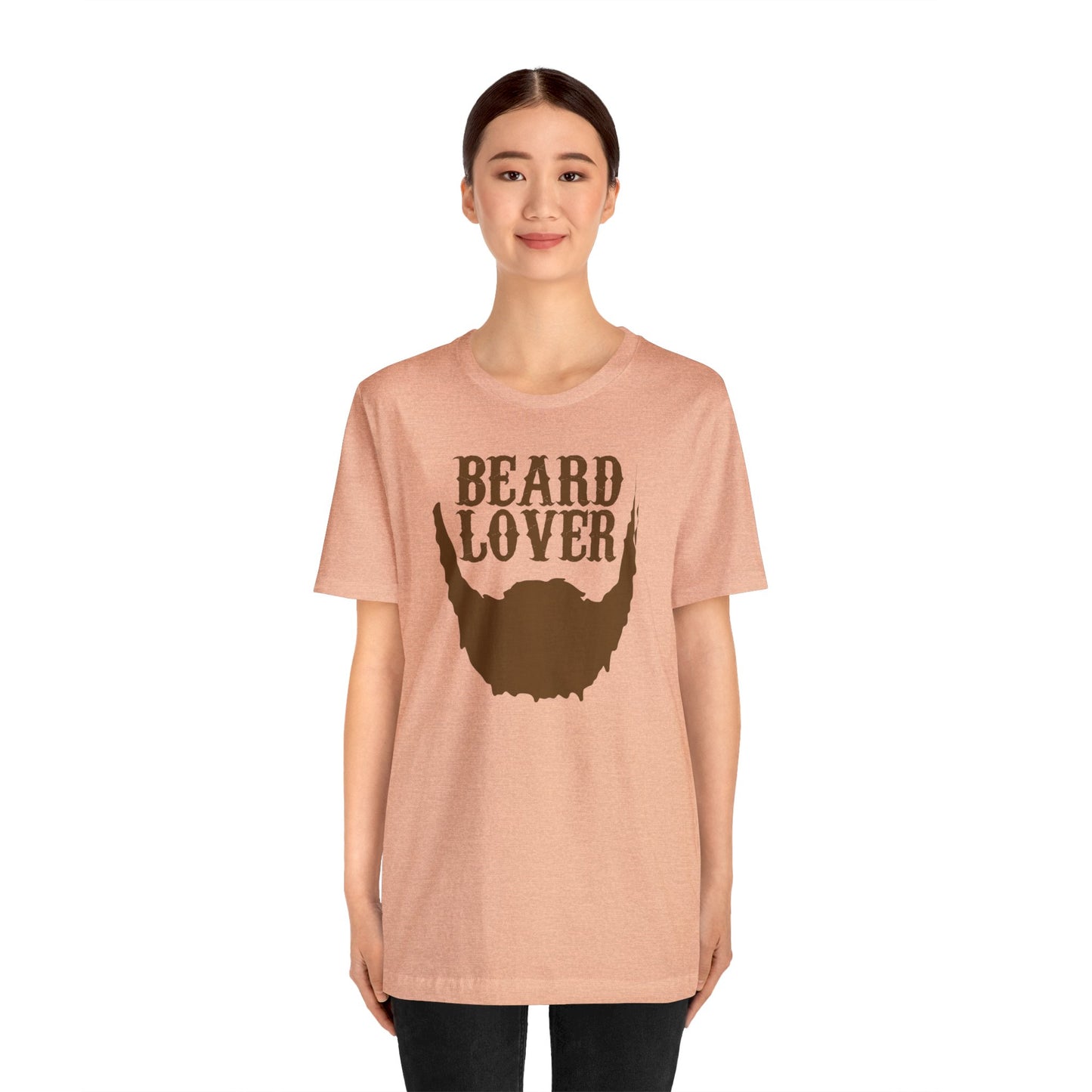 Beard Lover Bella Jersey Short Sleeve Tee (Unisex)