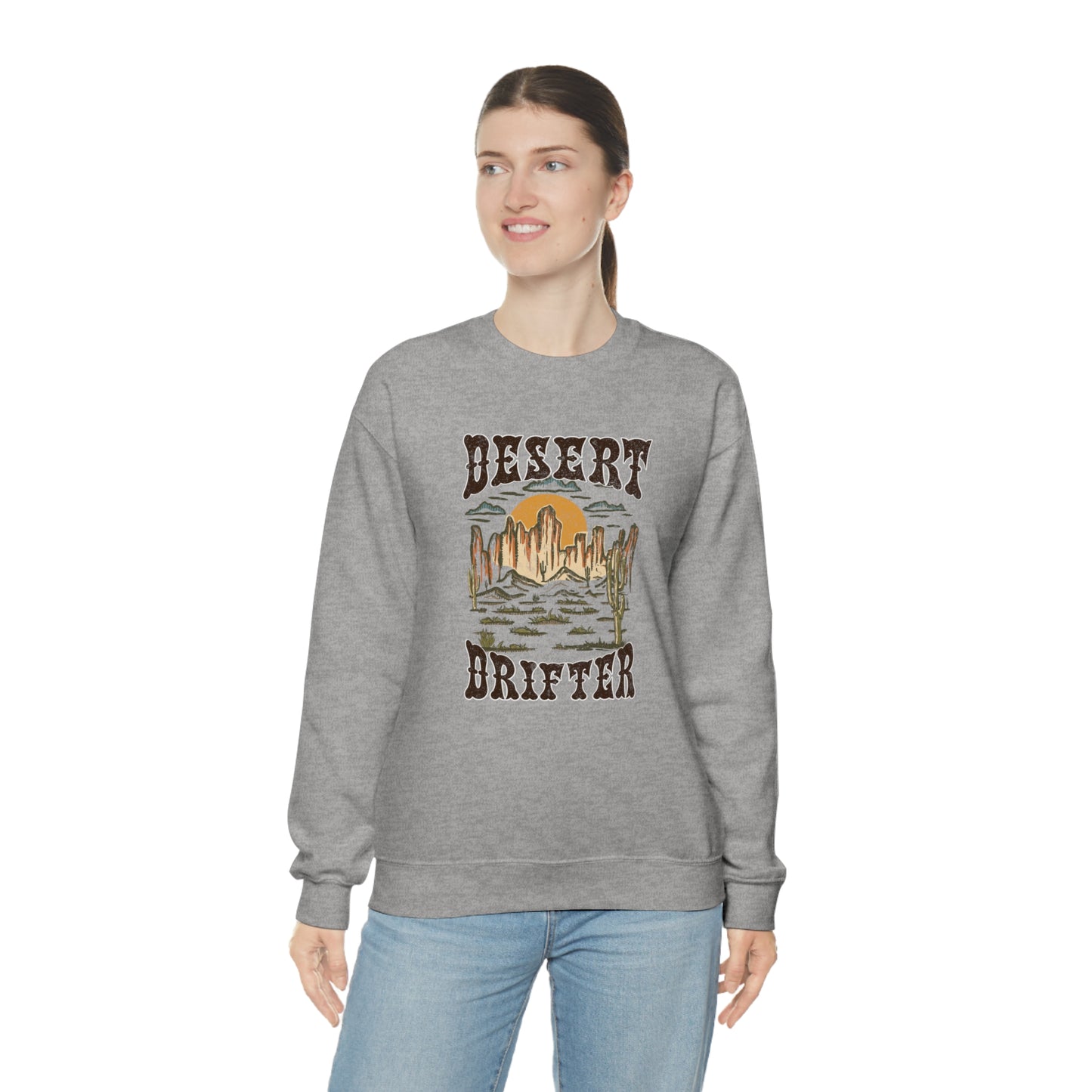 "Desert Drifter" - Unisex Heavy Blend™ Crewneck Sweatshirt