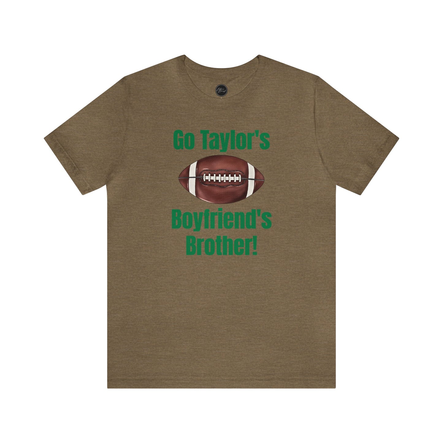 Go Taylor's Boyfriend's Brother Kelce Shirt Bella Jersey Short Sleeve Tee (Unisex)