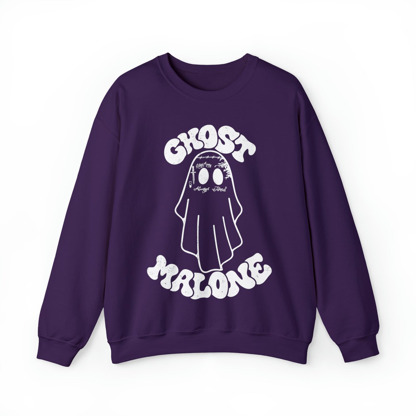 Ghost Malone Halloween Heavy Blend™ Crewneck Sweatshirt