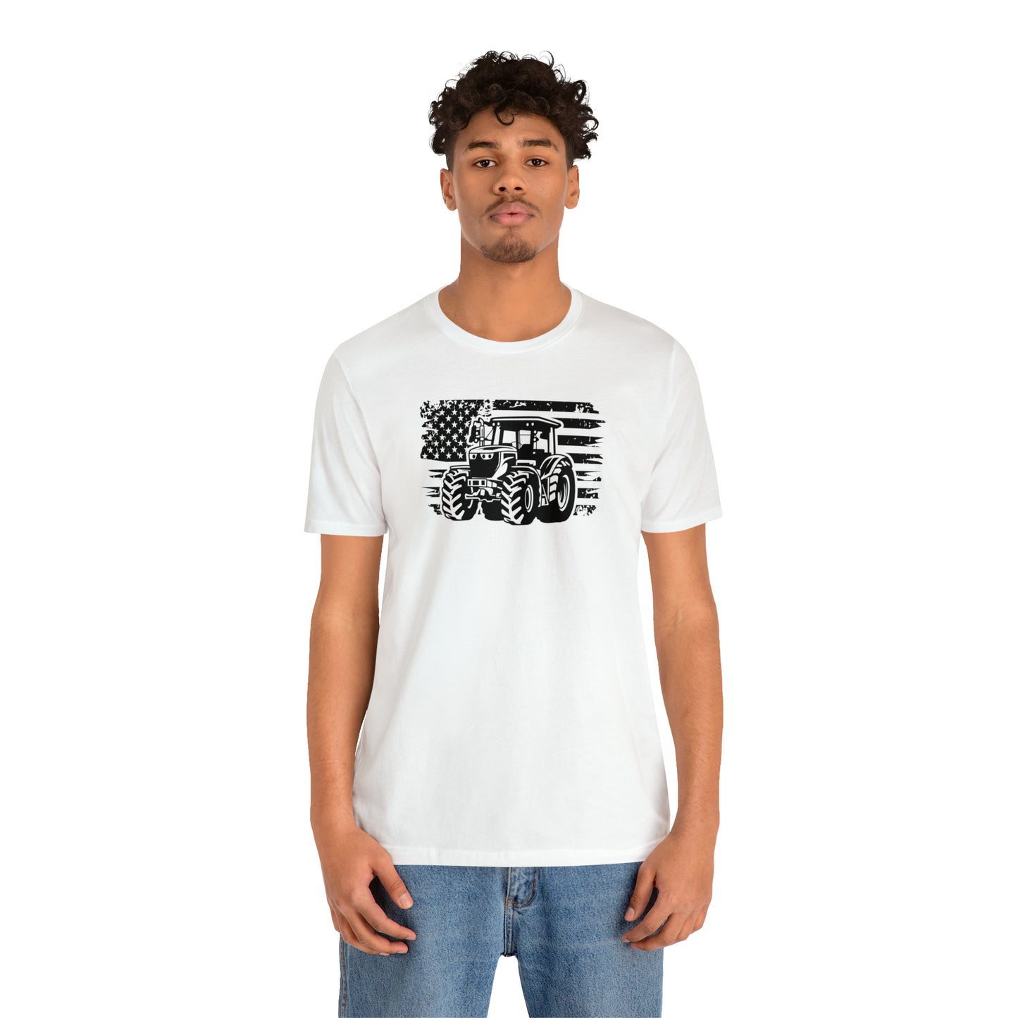 "American Tractor" Unisex Jersey Short Sleeve Tee